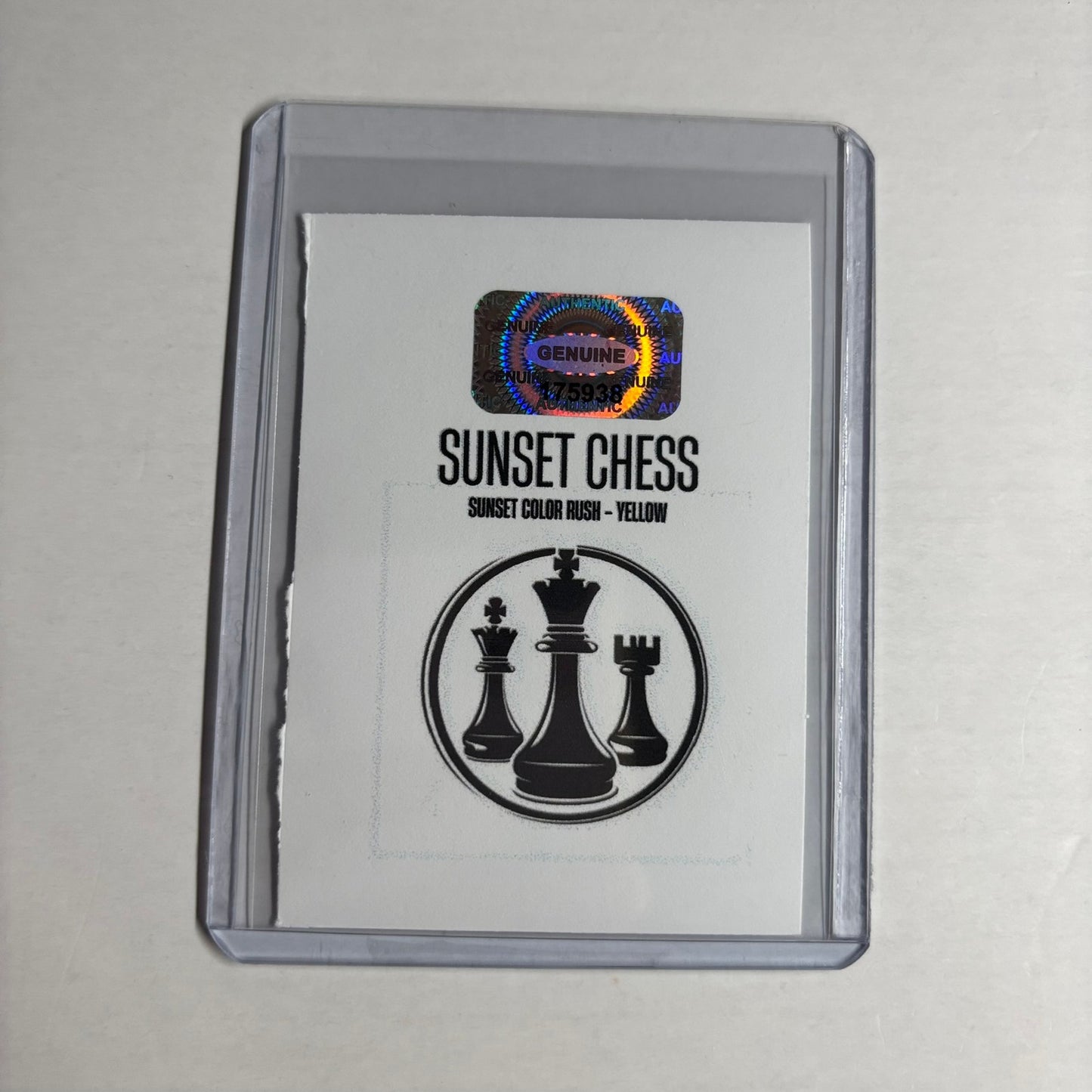 Yellow Collection - Trading Card