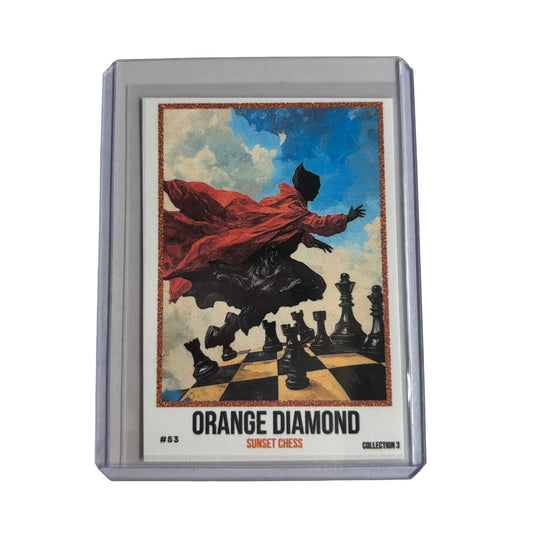 Orange Diamond Collection 3 - Trading Card