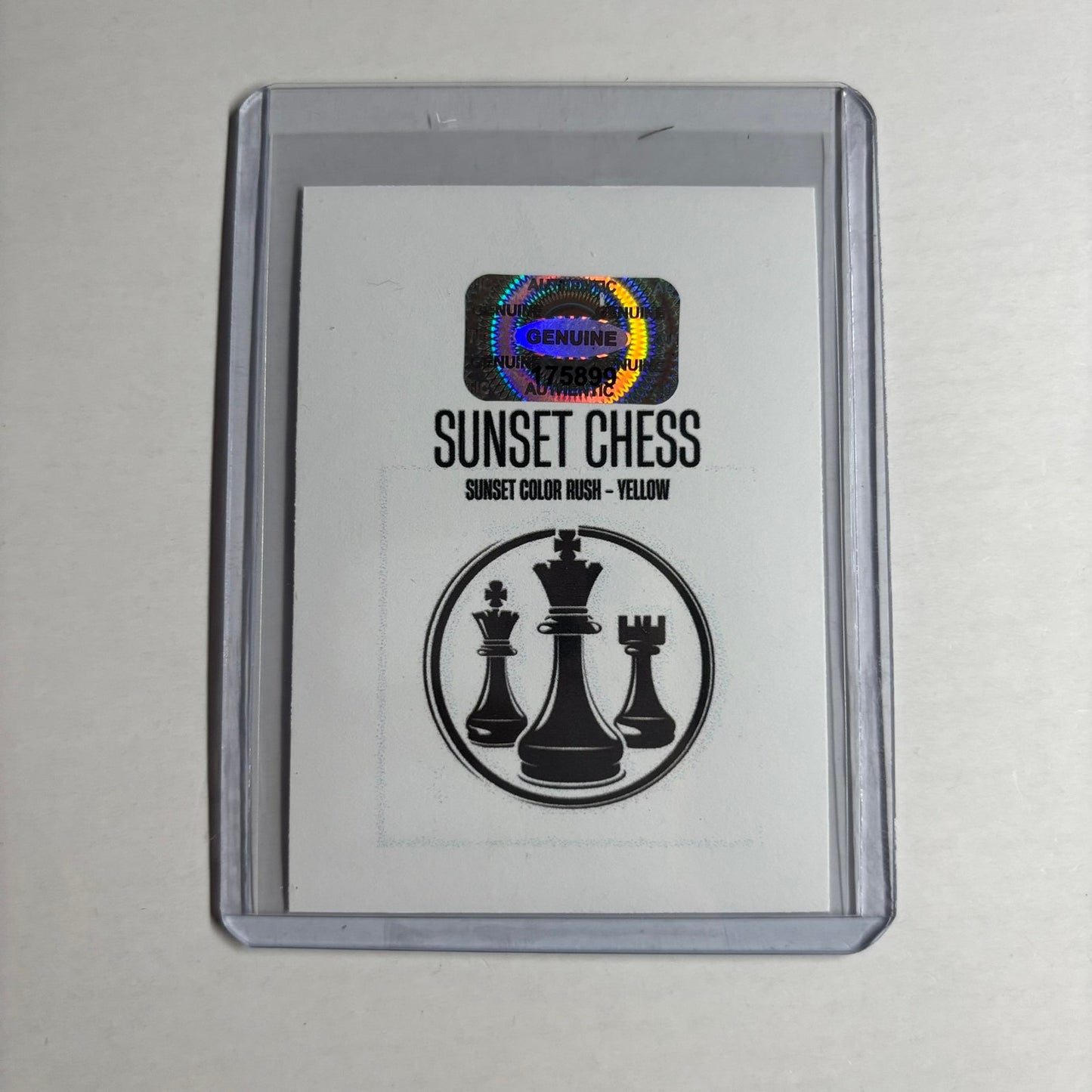 Yellow Collection - Trading Card