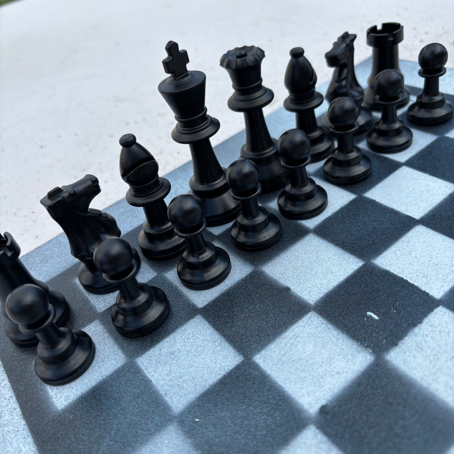 Gray Edition - Painted Chess Set