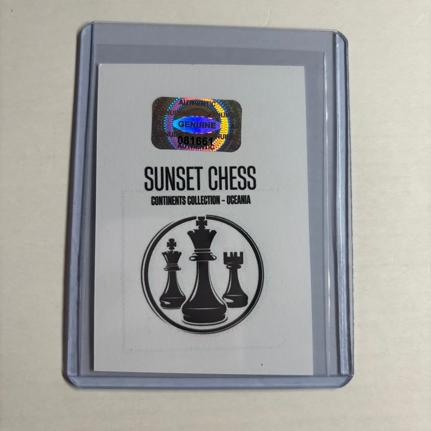 Oceania Collection - Trading Card