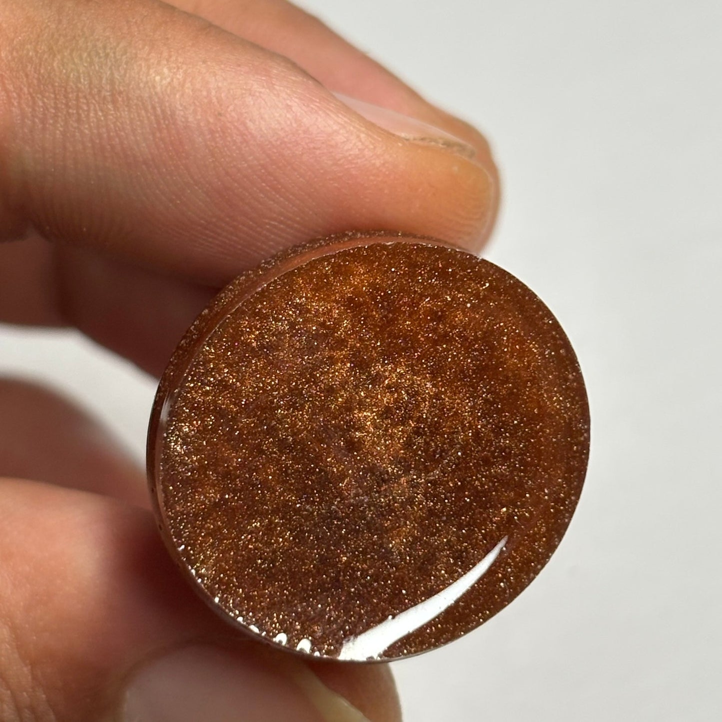 Bronze Knight - Handmade Resin Keychain