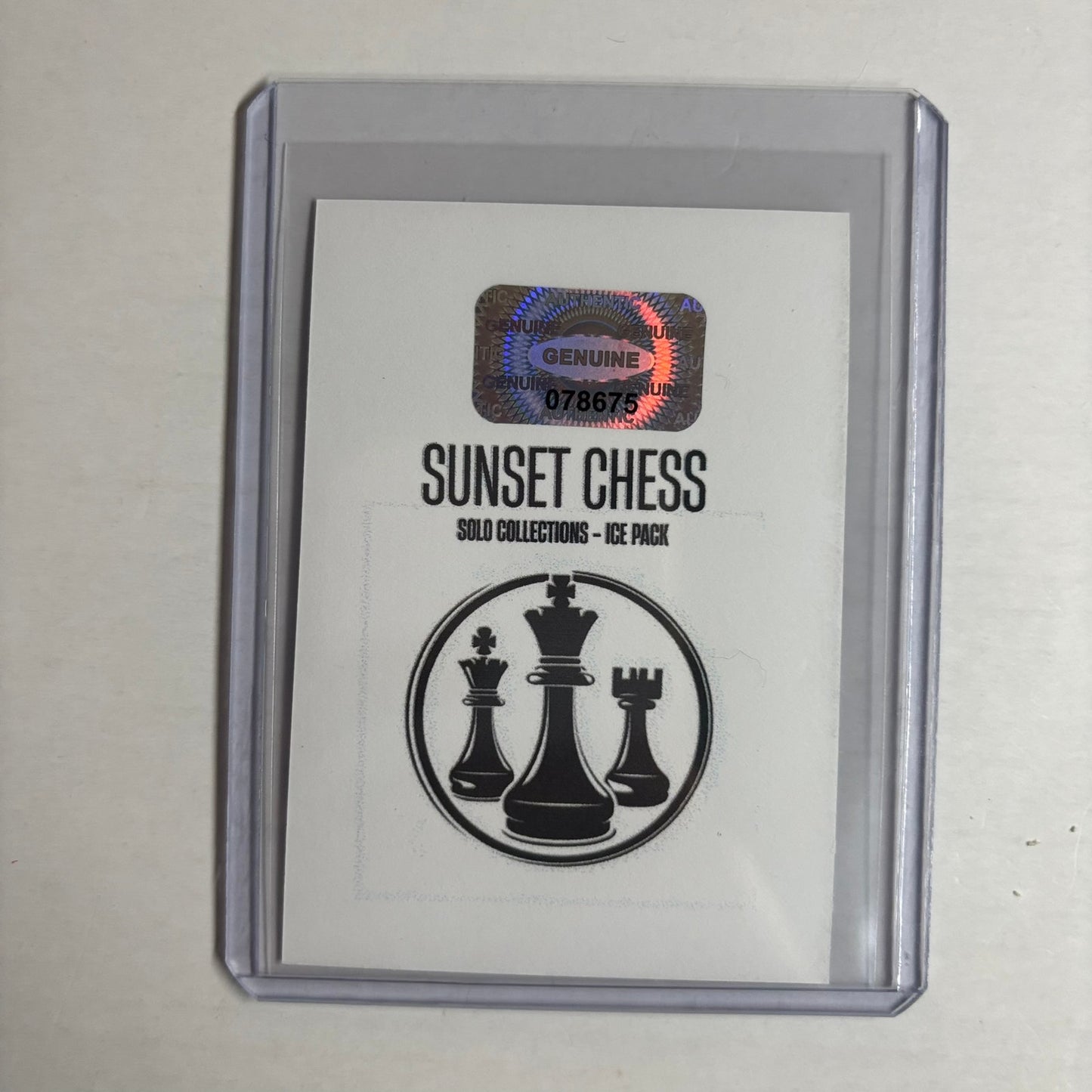 Ice Collection - Trading Card