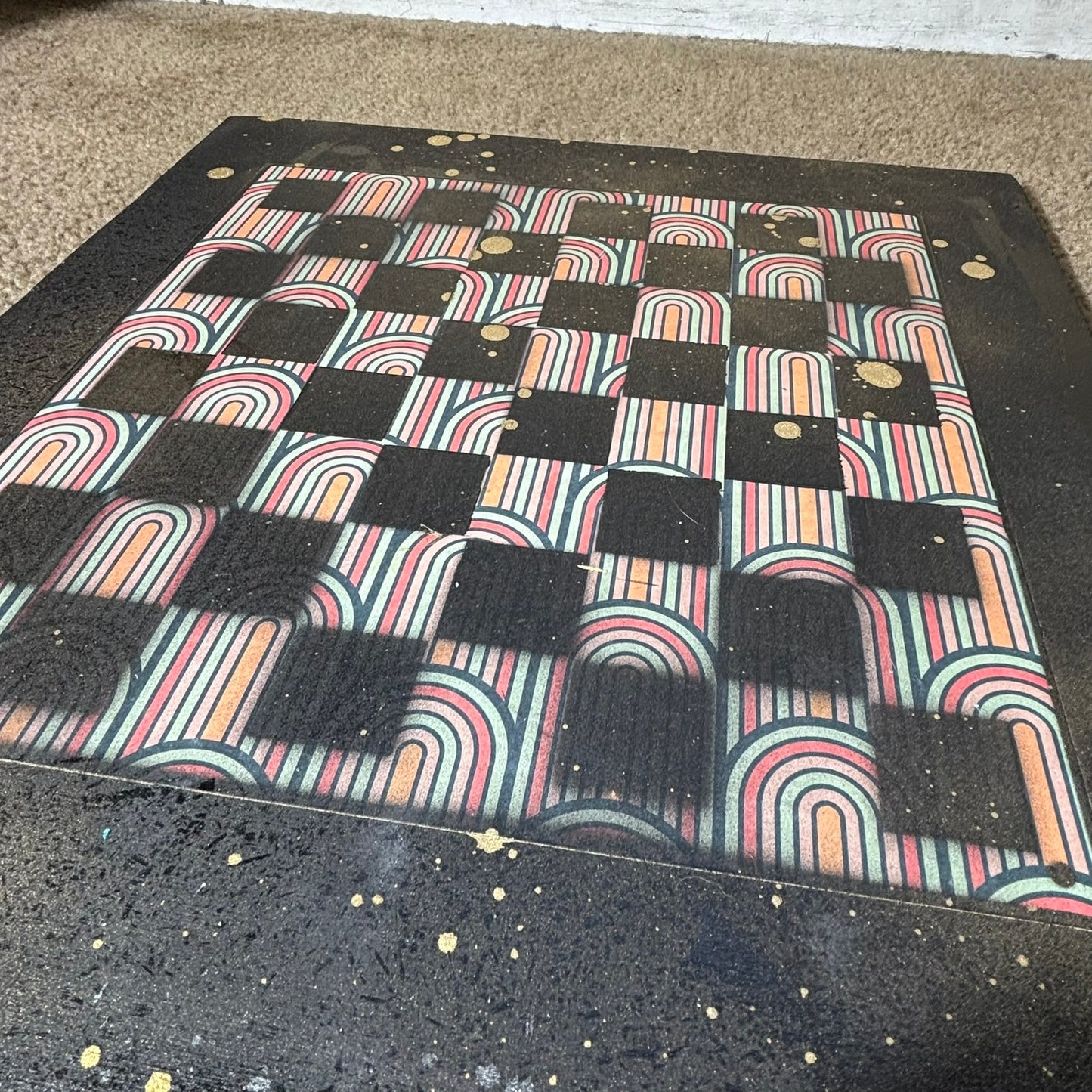 Retro Vintage - Large Deluxe Chess Set