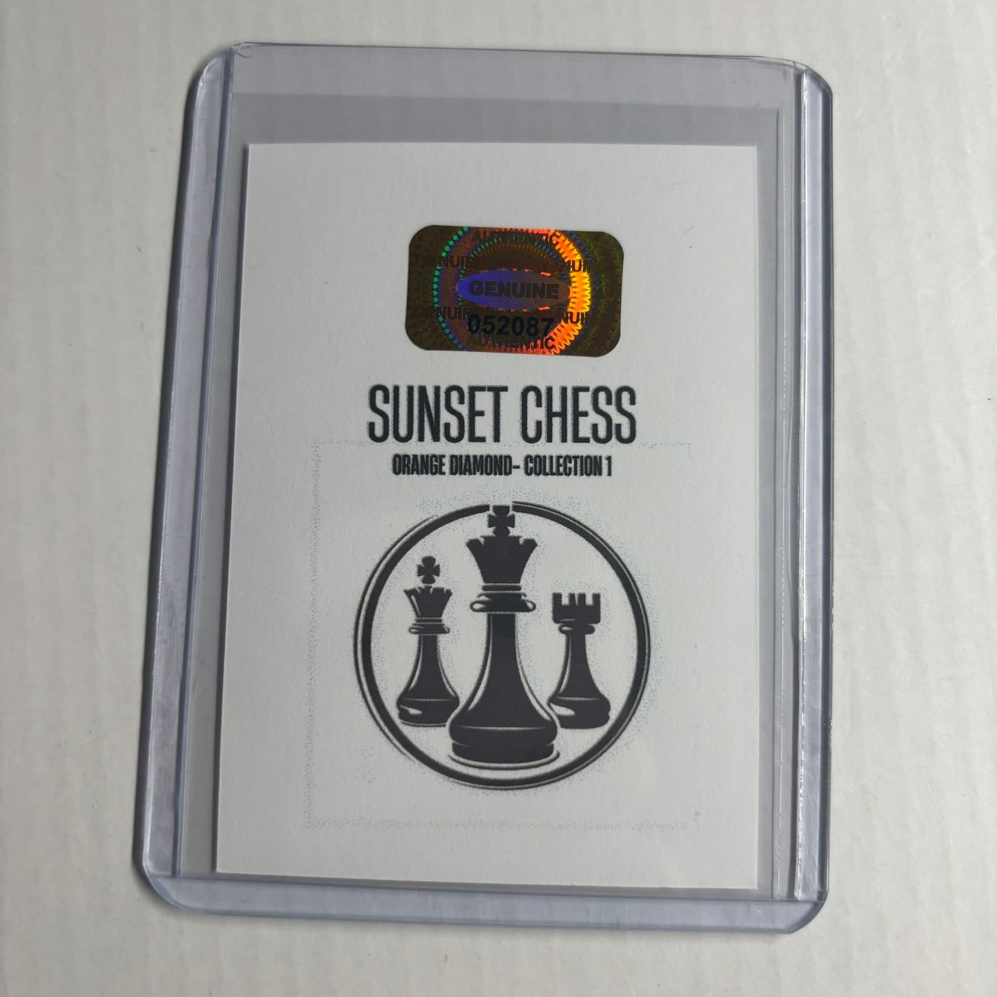 Orange Diamond Collection 1 - Trading Card