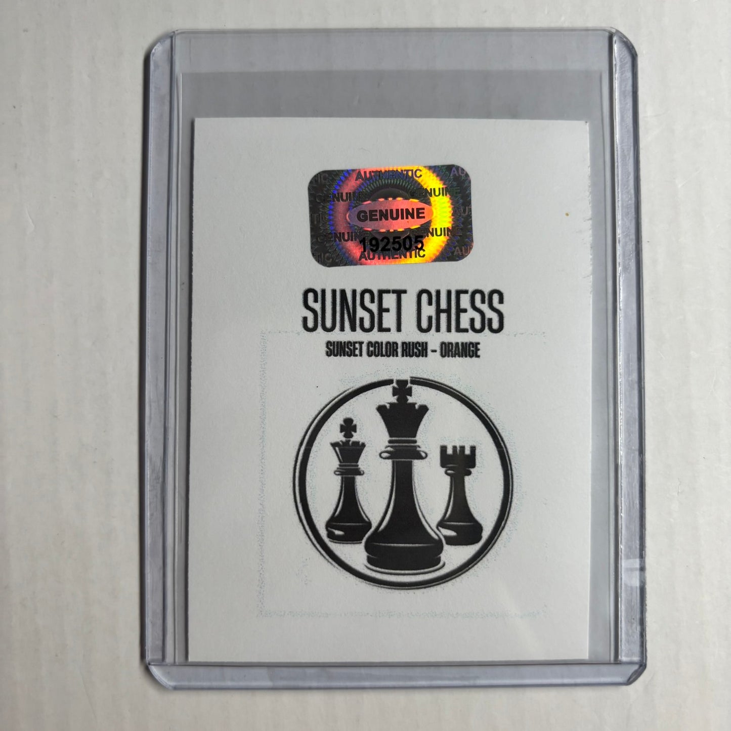 Orange Collection - Trading Card