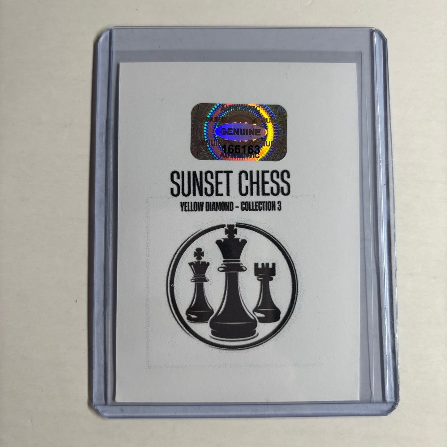 Yellow Diamond Collection 3 - Trading Card