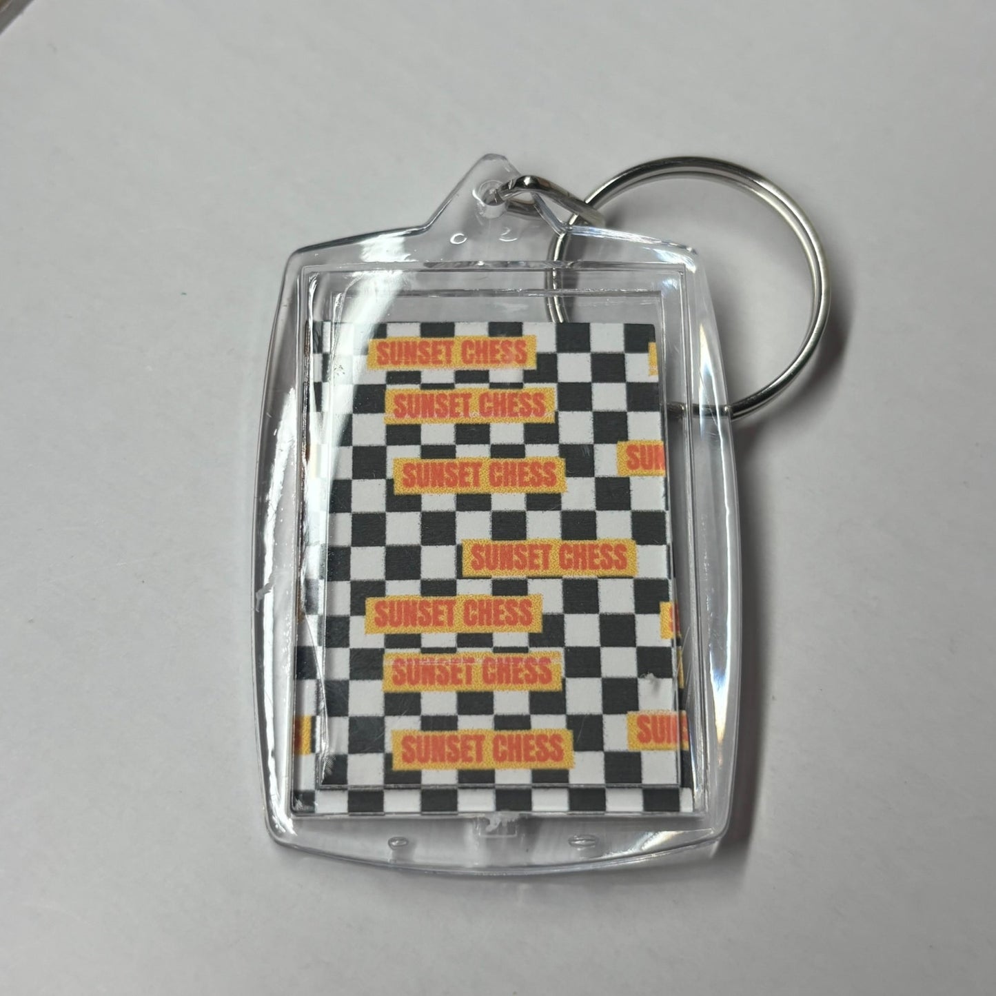 Rainbow Mist - Chess Photo Keychain