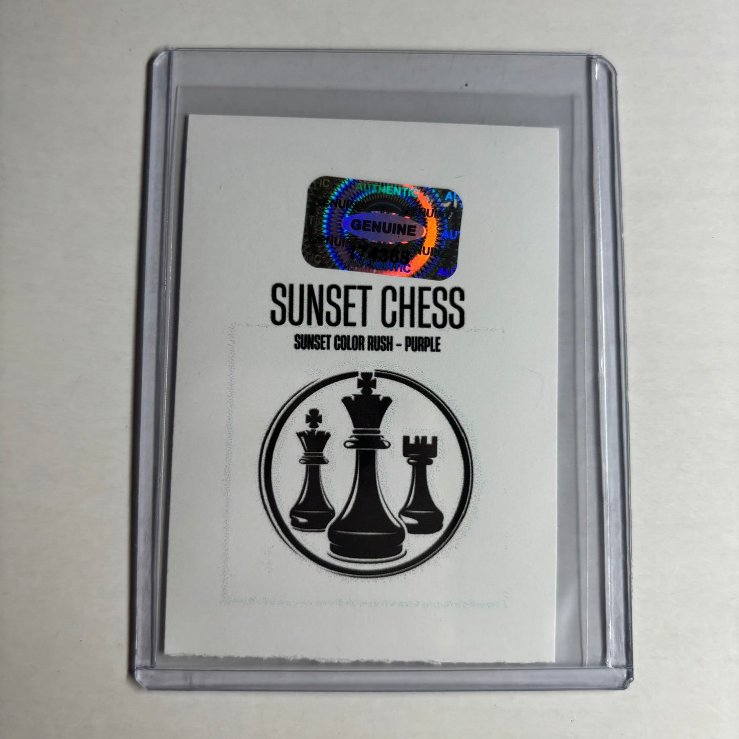 Purple Collection - Trading Card