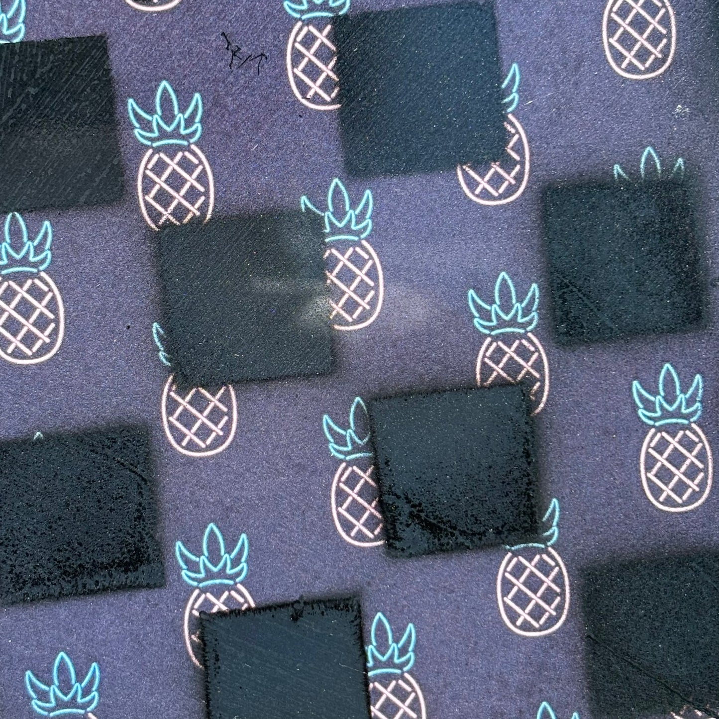 Pineapple Pattern - Resin Coated Chess Board
