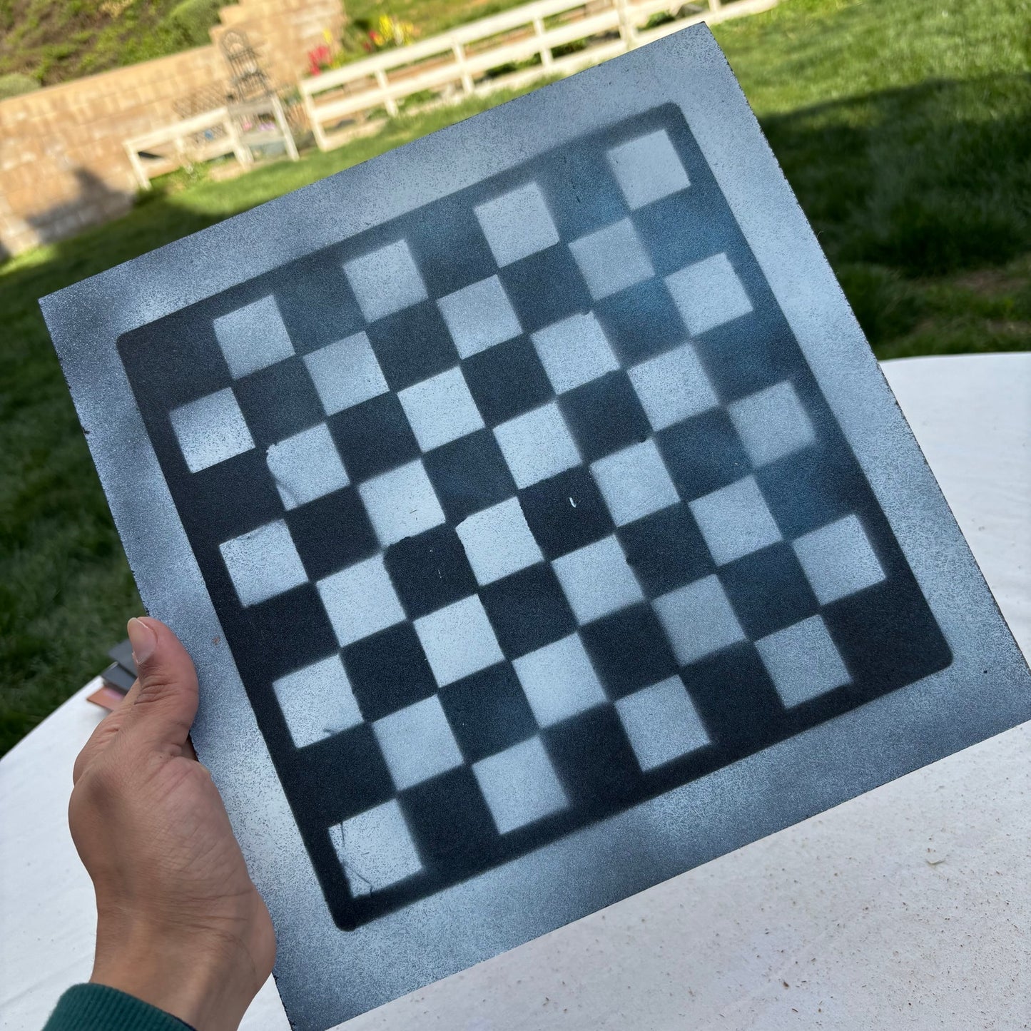 Gray Edition - Painted Chess Set