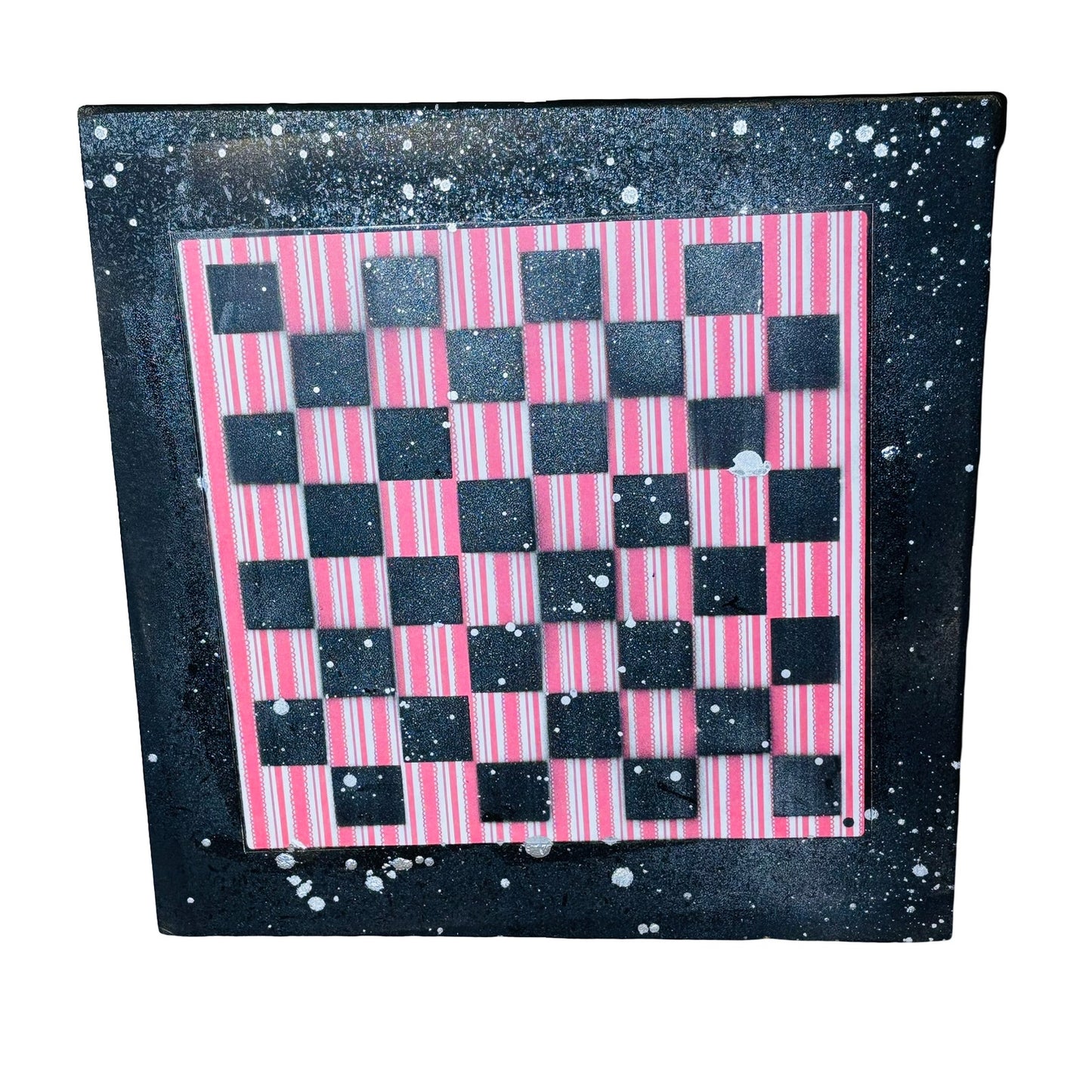 Vintage Lines - Large Scrapbook Chess Board