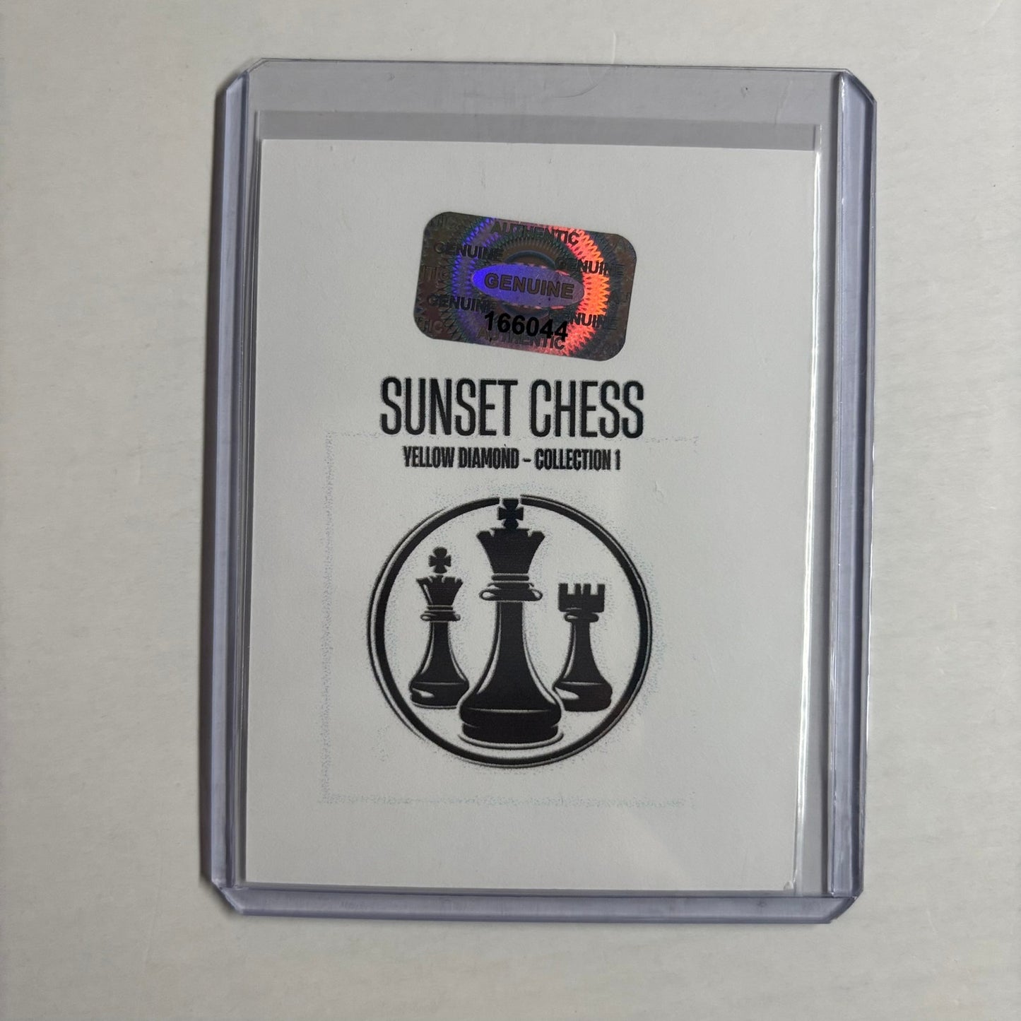 Yellow Diamond Collection 1 - Trading Card