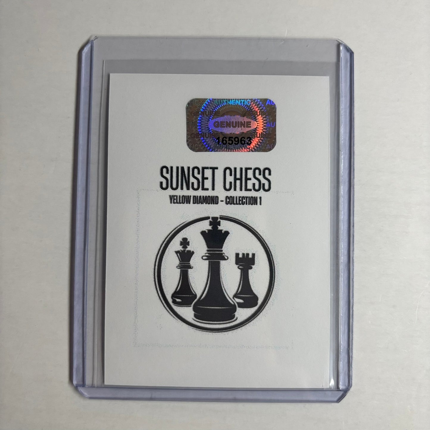 Yellow Diamond Collection 1 - Trading Card