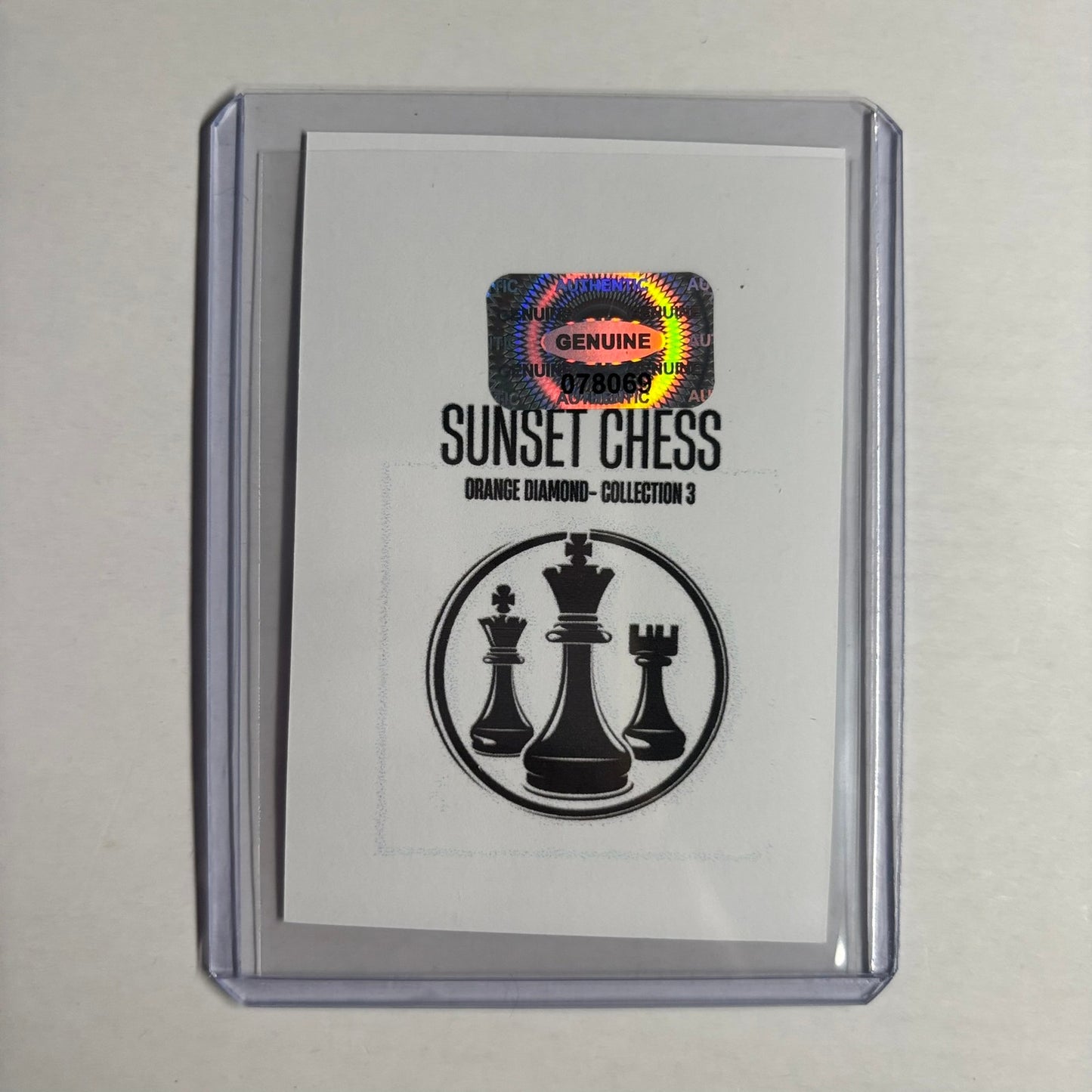 Orange Diamond Collection 3 - Trading Card