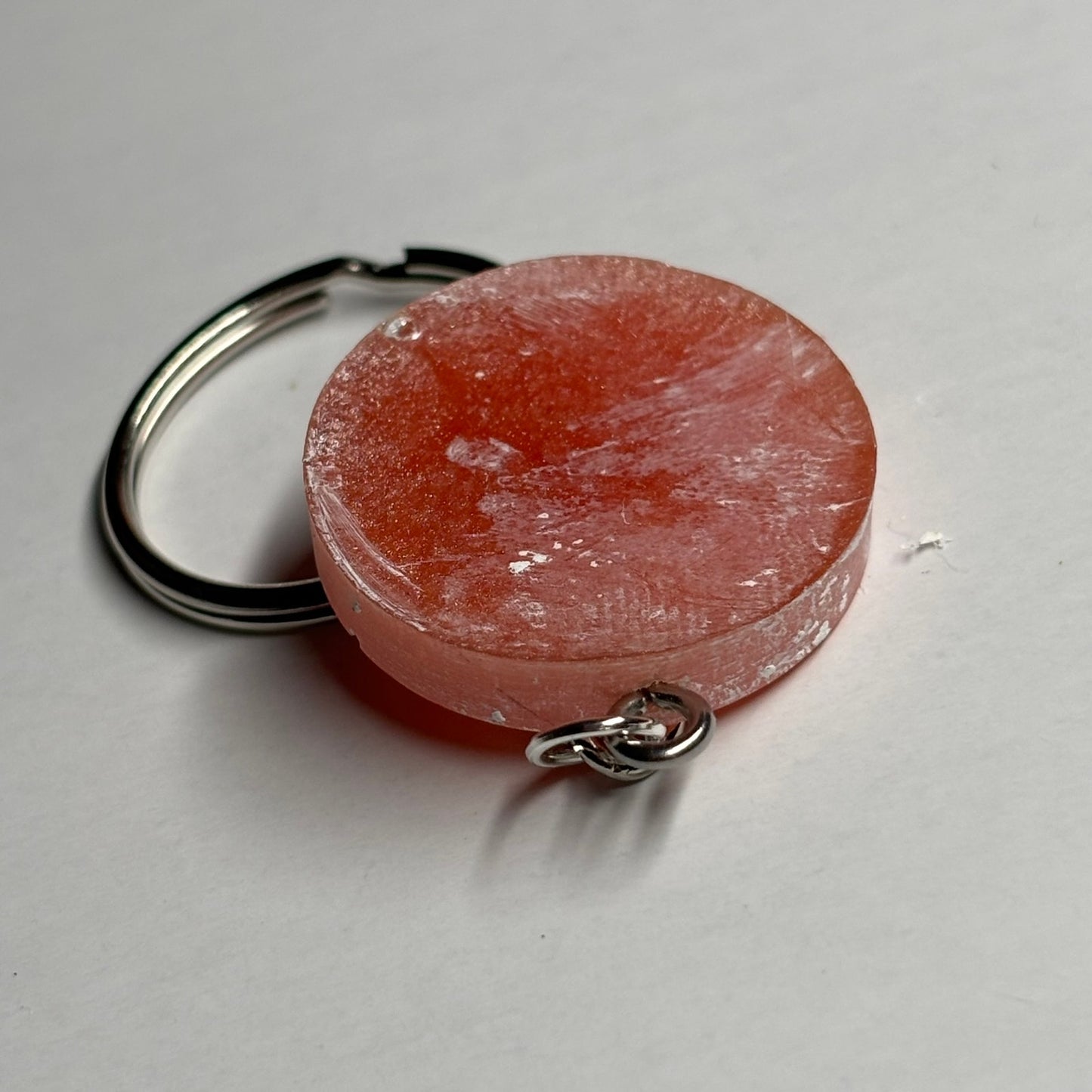 Peach King - Handmade Resin Keychain
