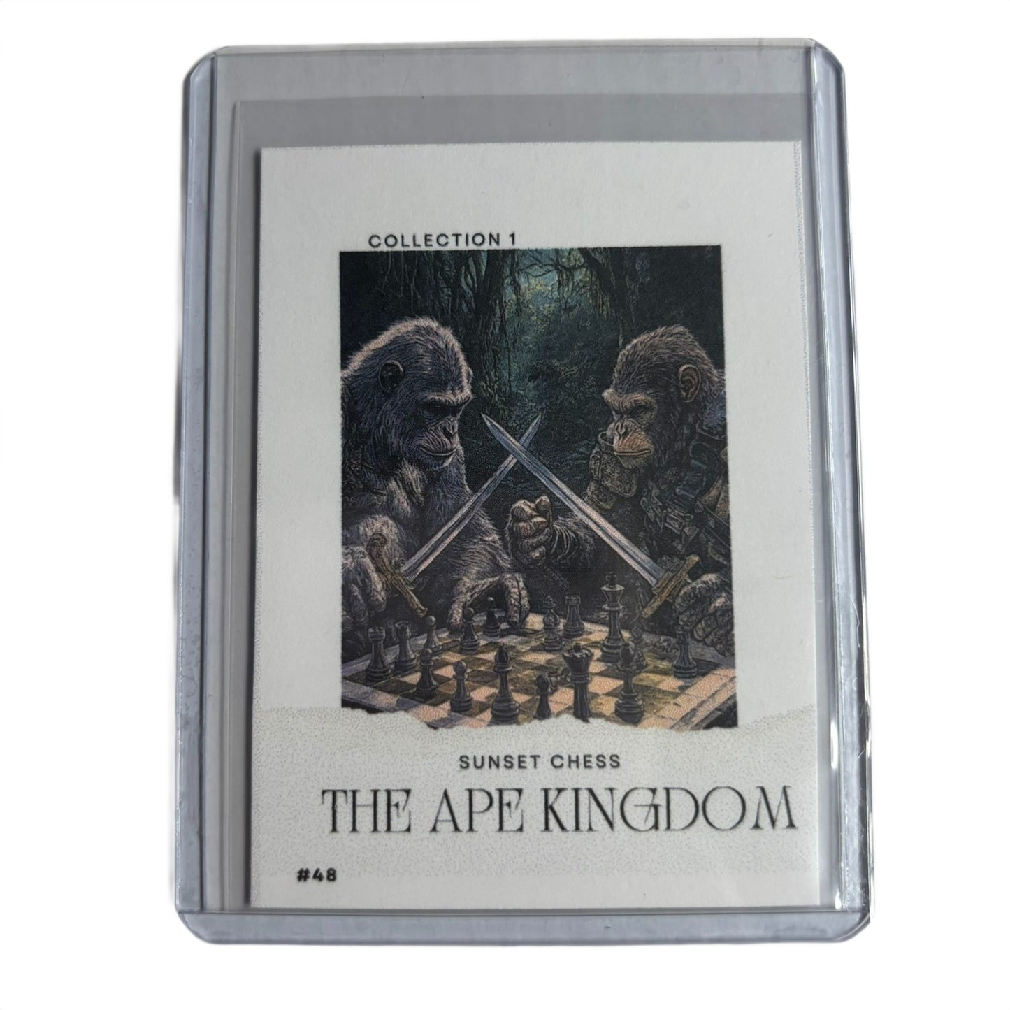 The Ape Kingdom Collection 1 Card #48 - Scrapbook Trading Card