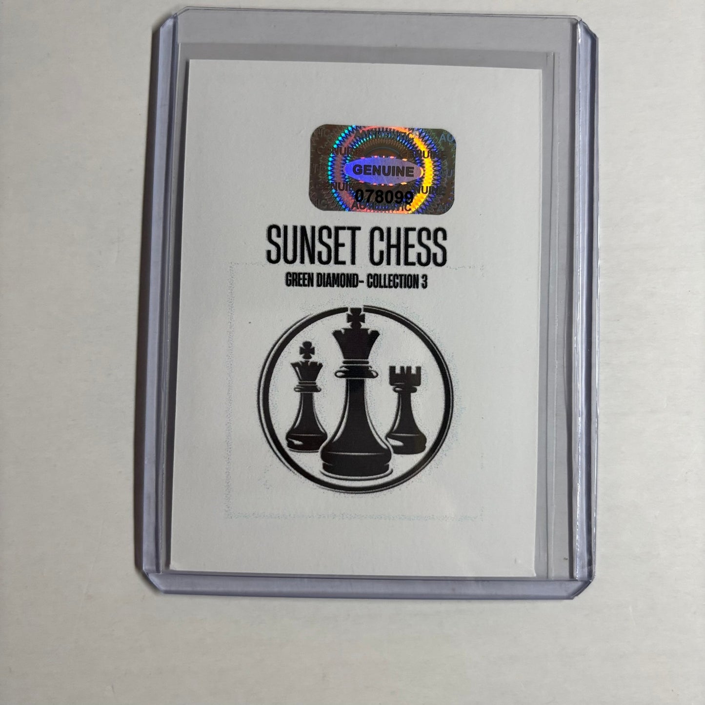 Green Diamond Collection 3 - Trading Card