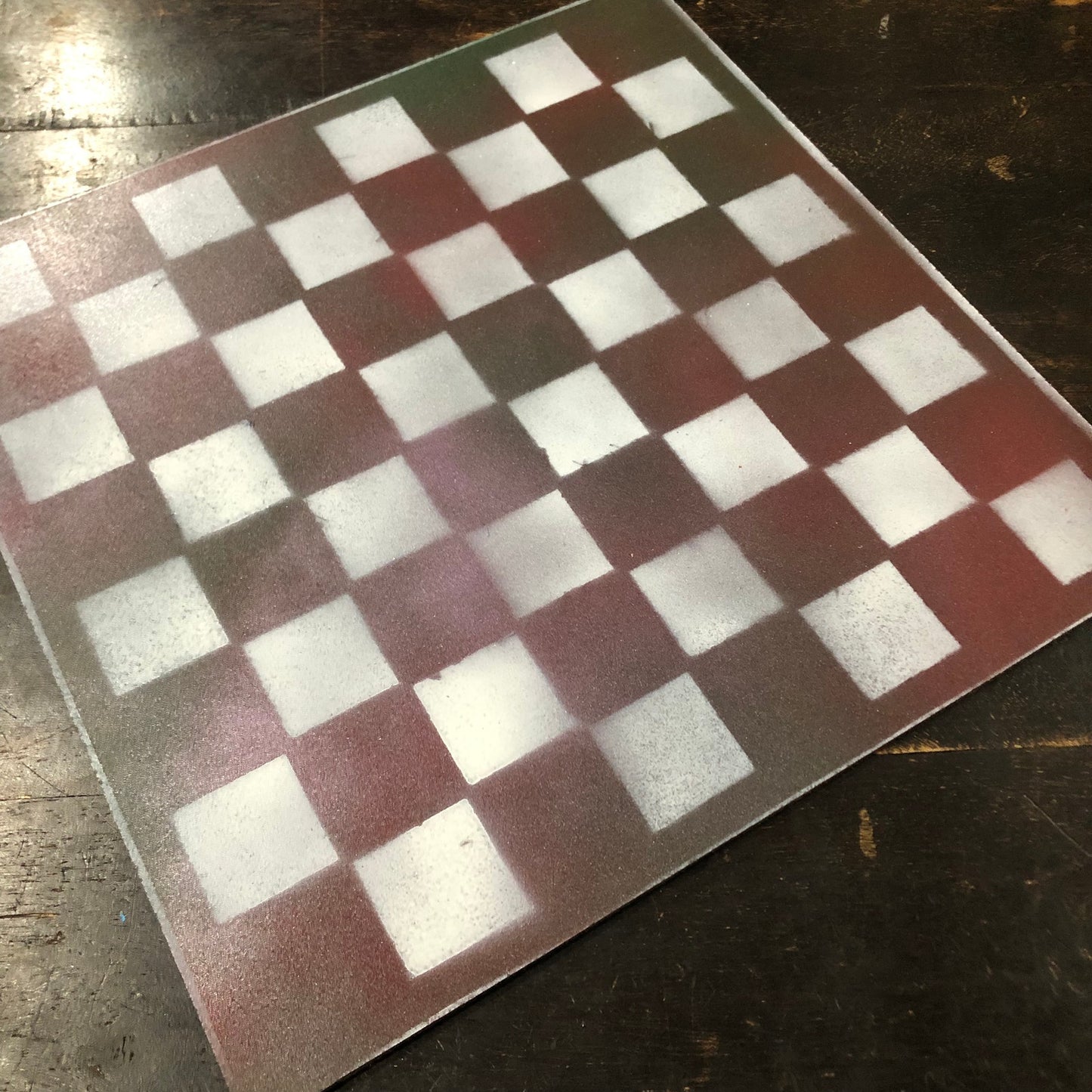 Fading Violet - Painted Chess Set