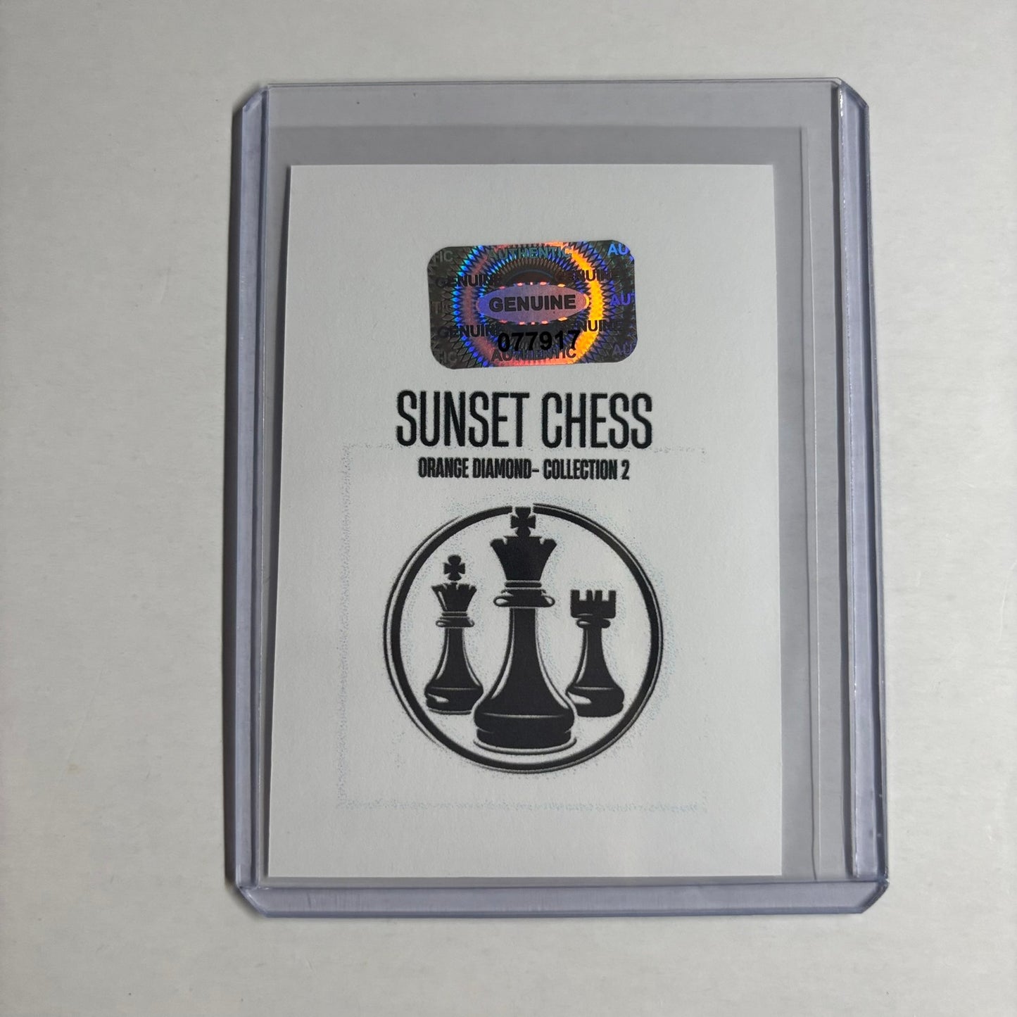 Orange Diamond Collection 2 - Trading Card