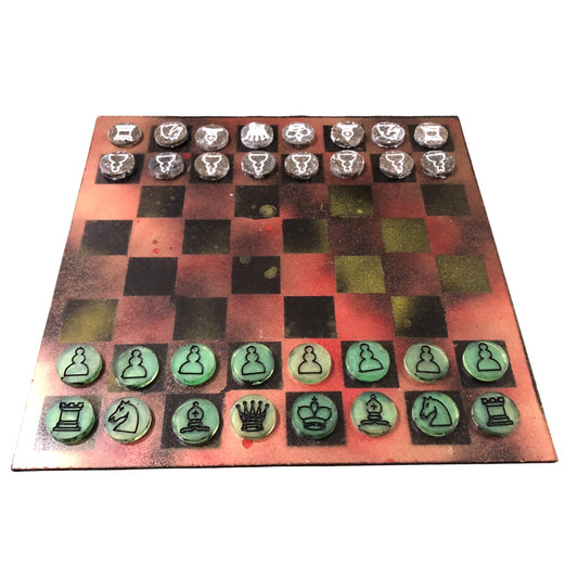 Toxic War - Painted Chess Set