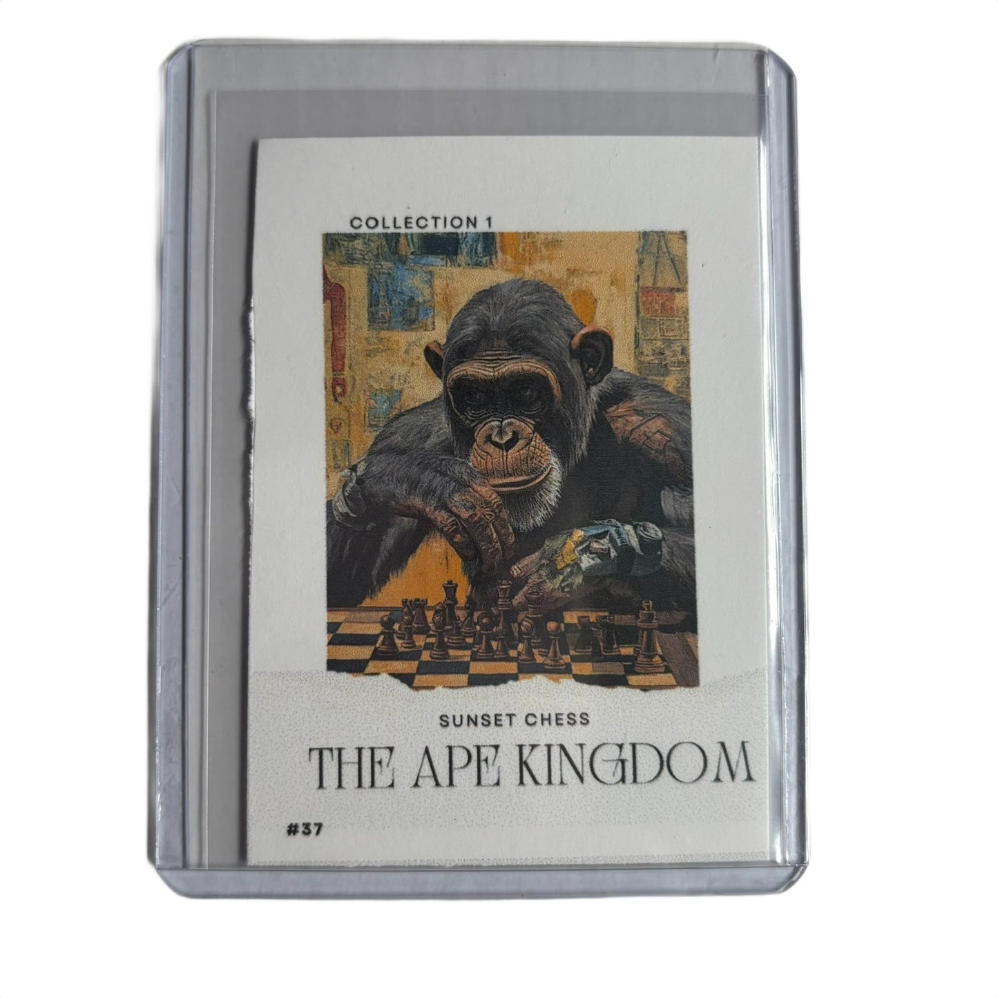 The Ape Kingdom Collection 1 Card #37 - Scrapbook Trading Card