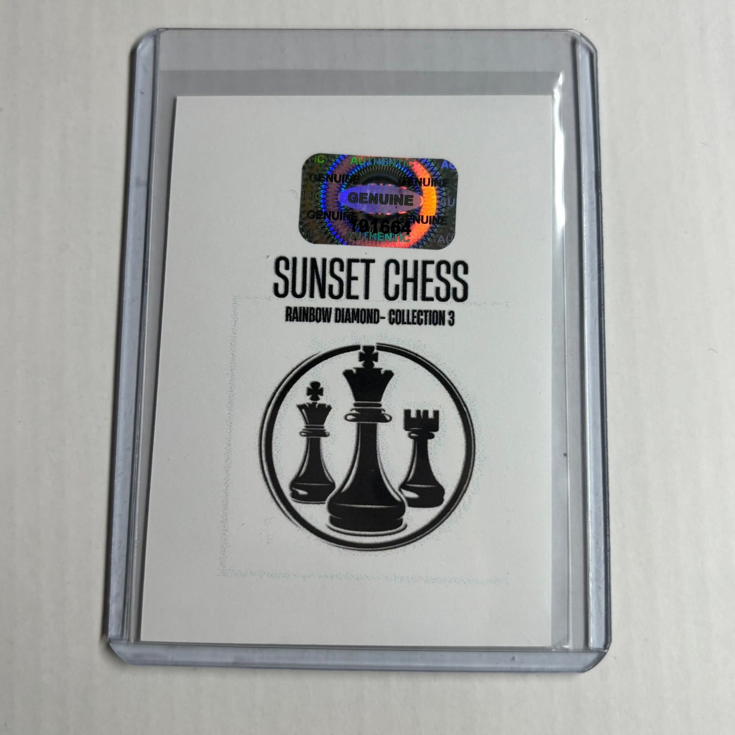 Rainbow Diamond Collection 3 Card #95 - Scrapbook Trading Card