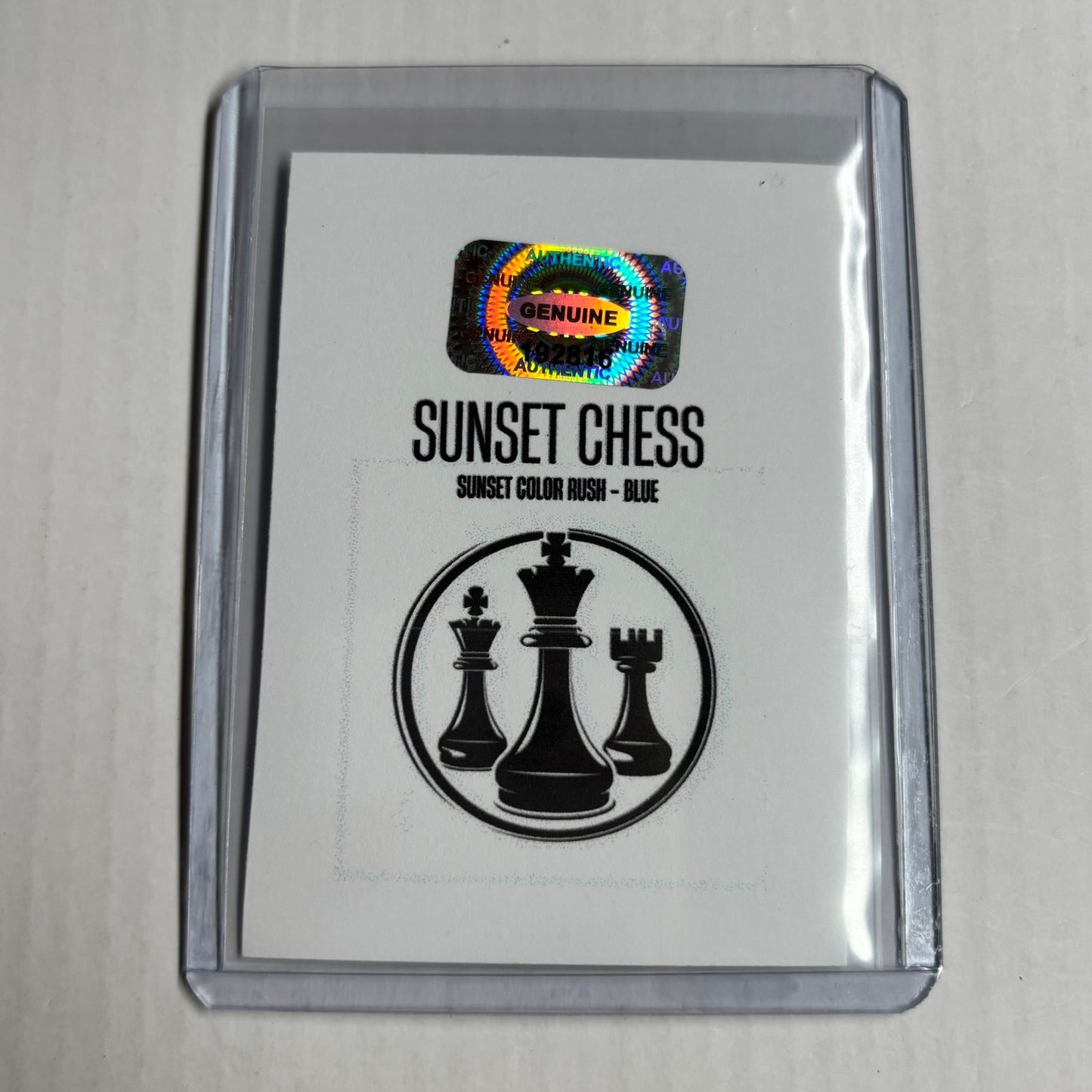 Blue Collection - Trading Card
