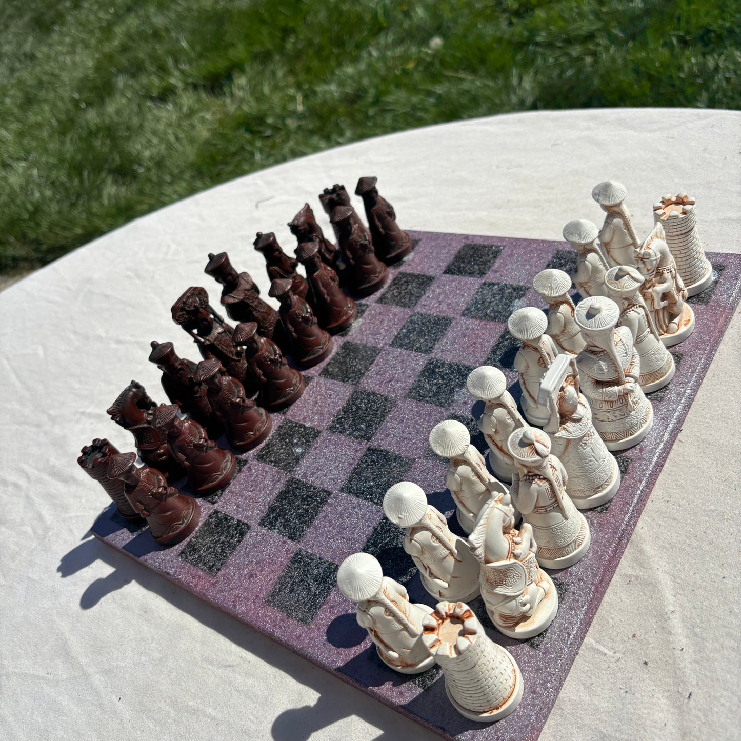 Space Purple - Chinese Edition Chess Set