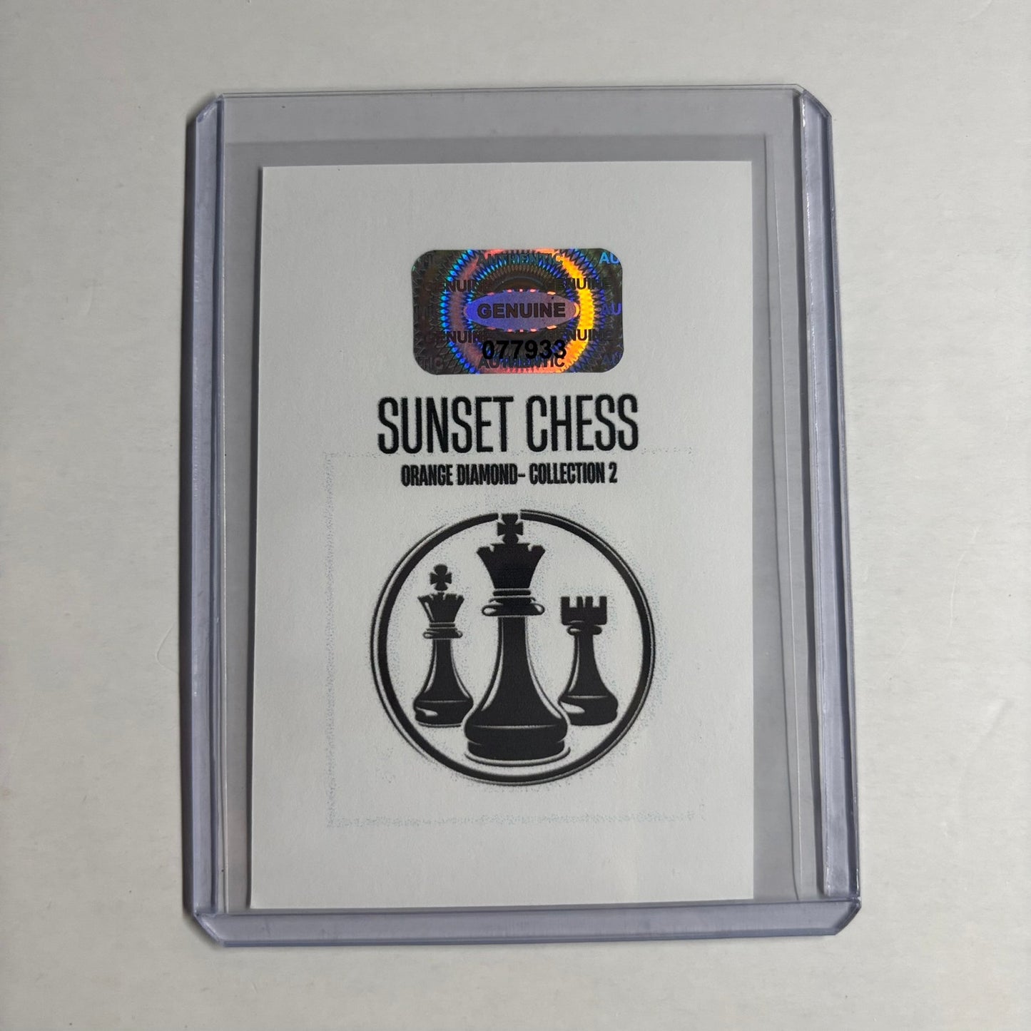 Orange Diamond Collection 2 - Trading Card