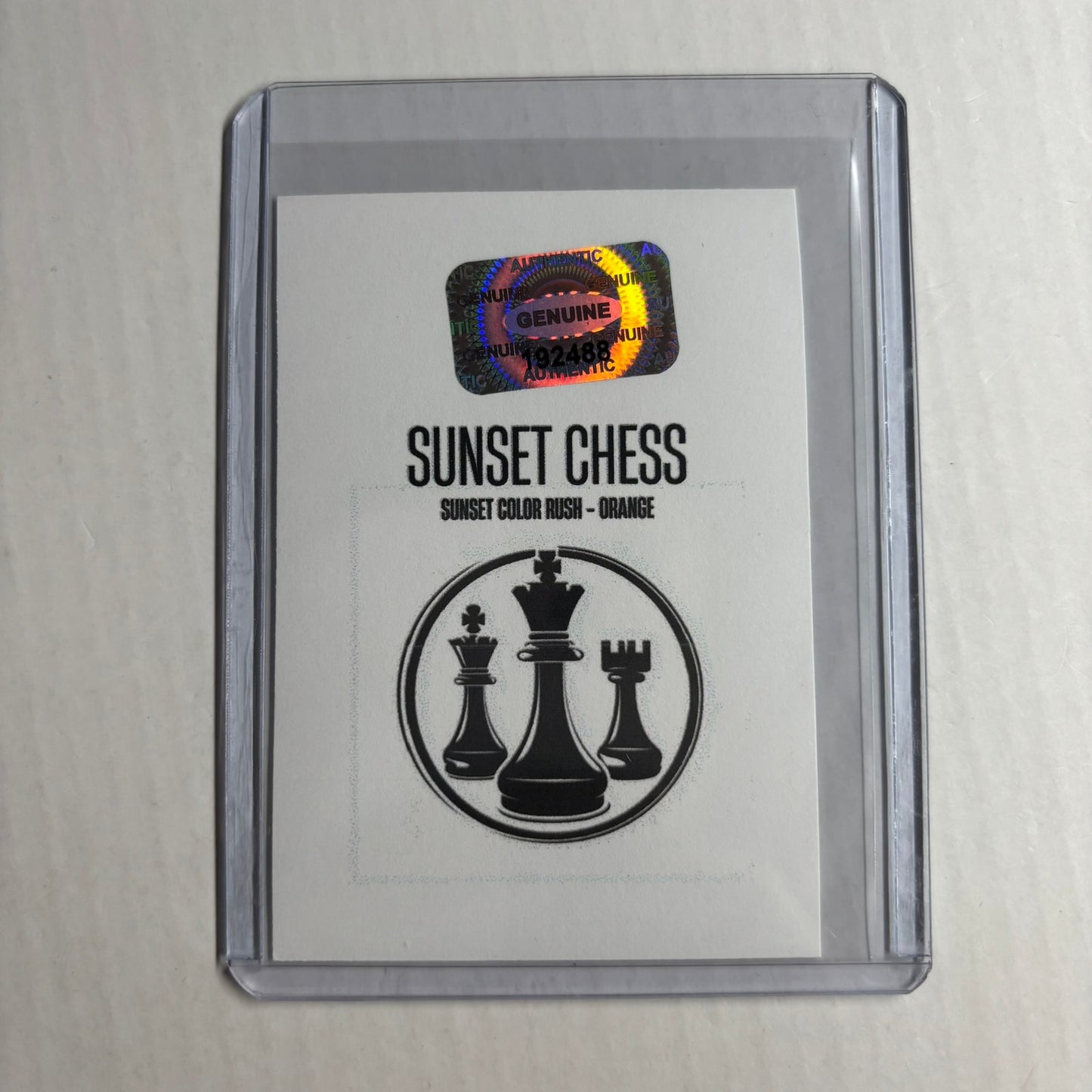 Orange Collection - Trading Card