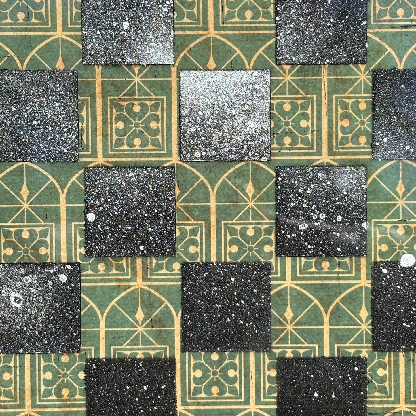 The Royal Green - Resin Coated Chess Board