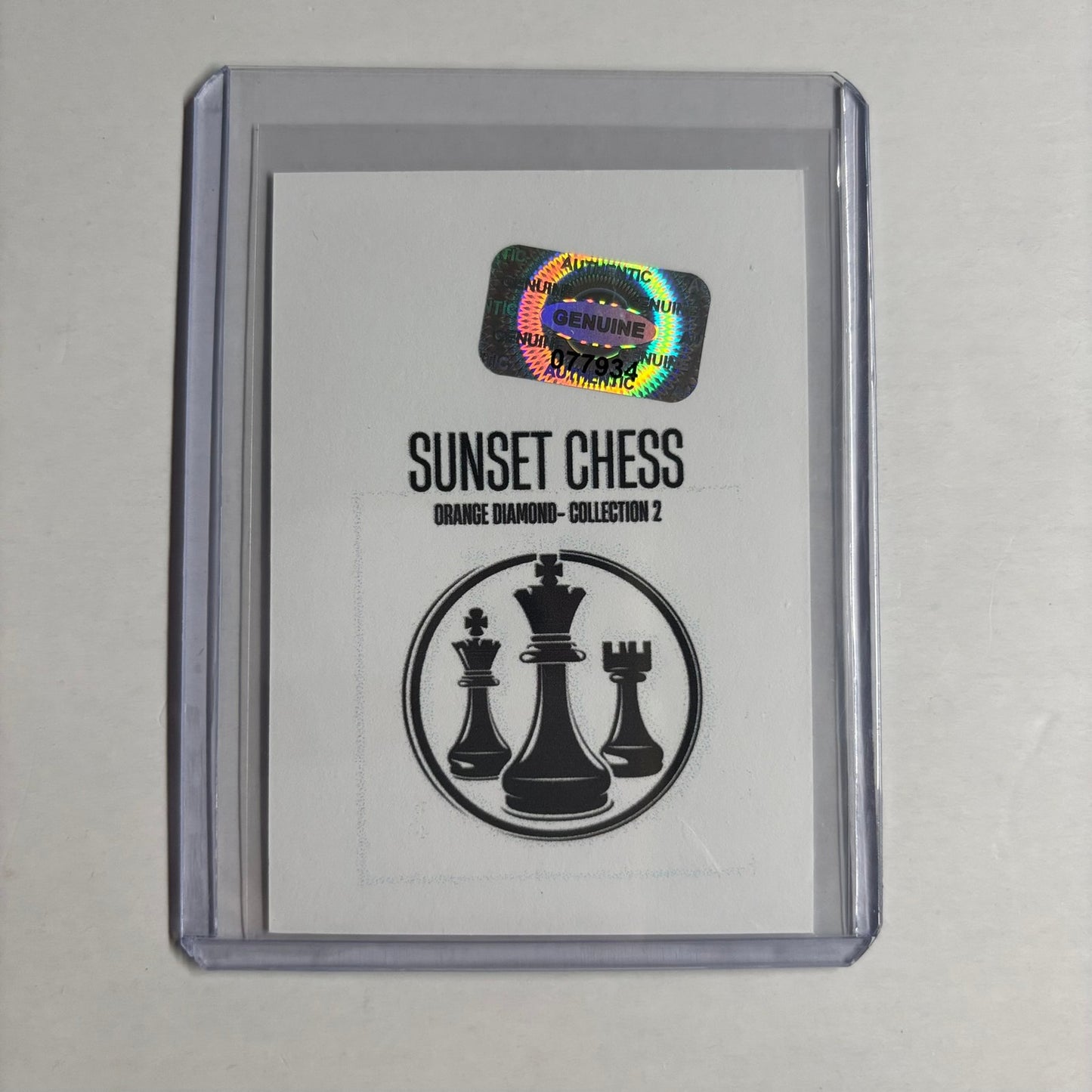 Orange Diamond Collection 2 - Trading Card