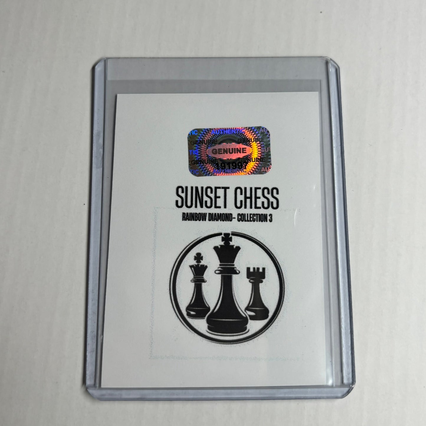 Rainbow Diamond Collection 3 Card #80 - Scrapbook Trading Card