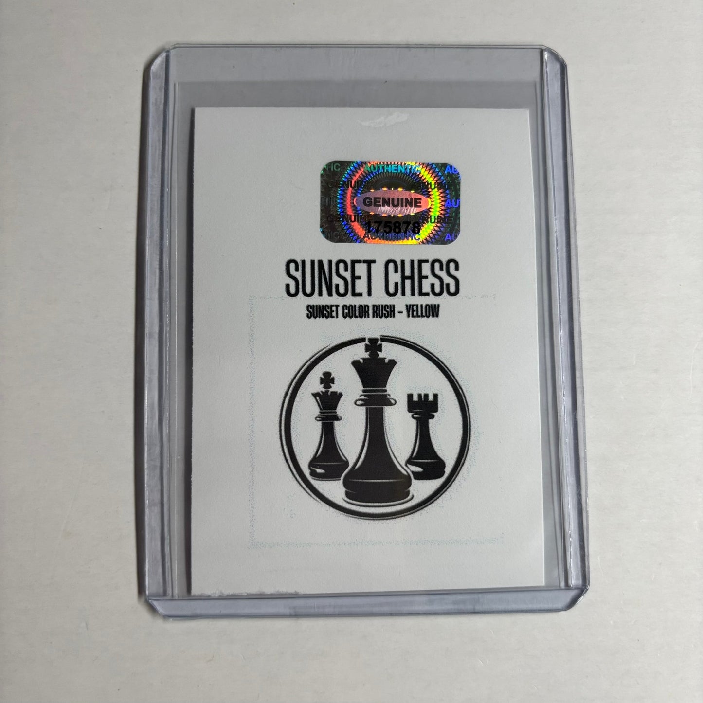 Yellow Collection - Trading Card