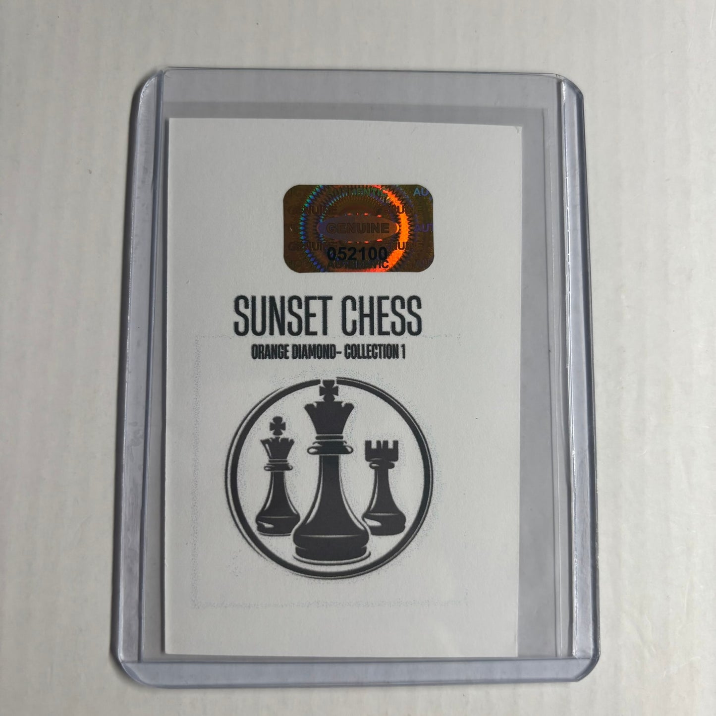 Orange Diamond Collection 1 - Trading Card