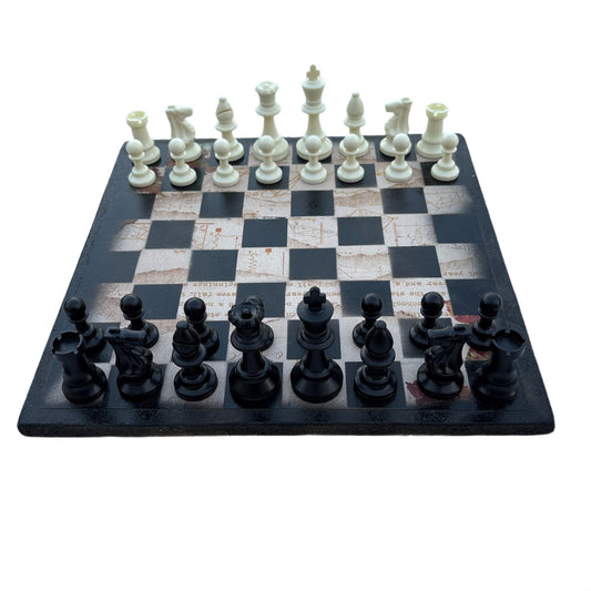 Mystic Writings - Scrapbook Chess Set