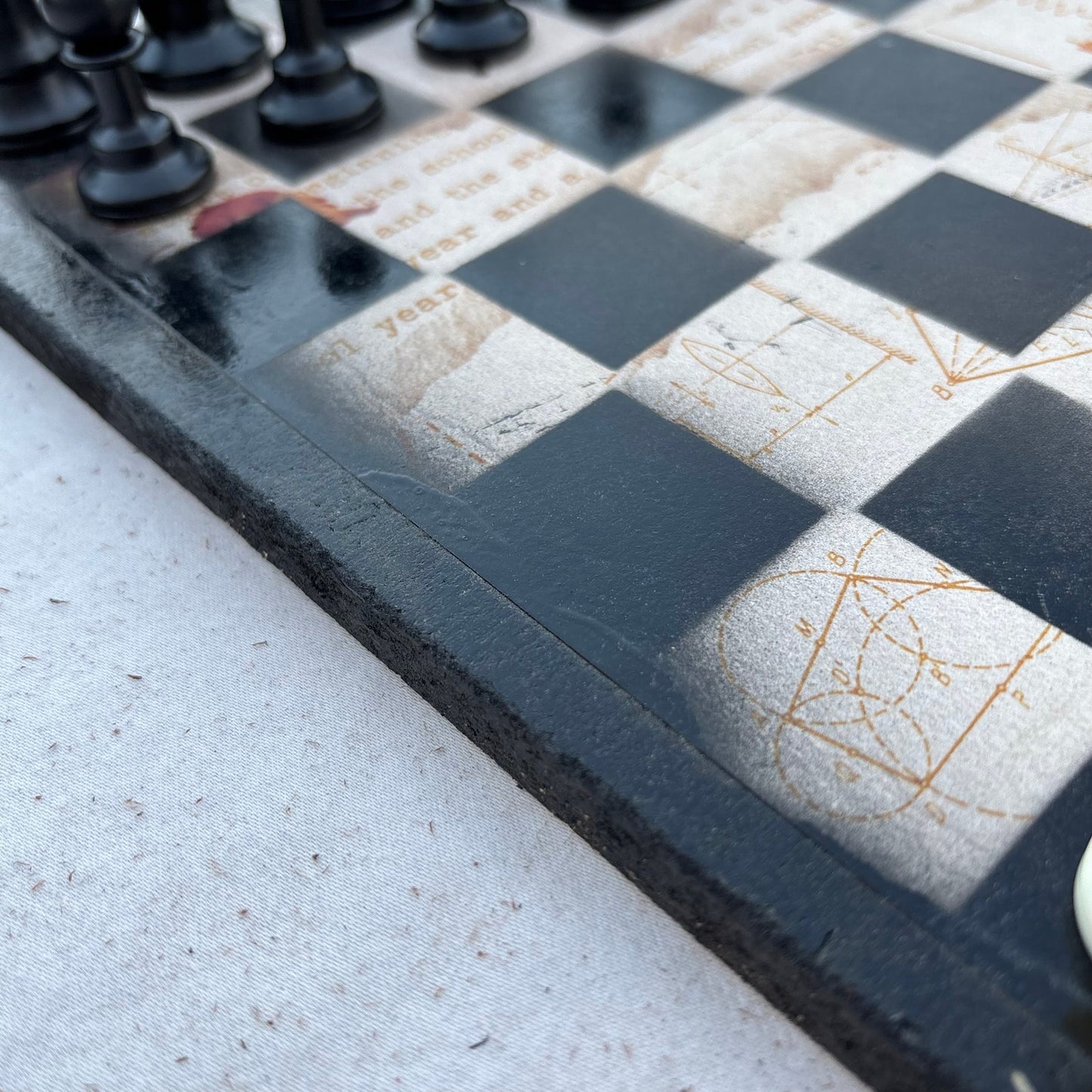Mystic Writings - Scrapbook Chess Set