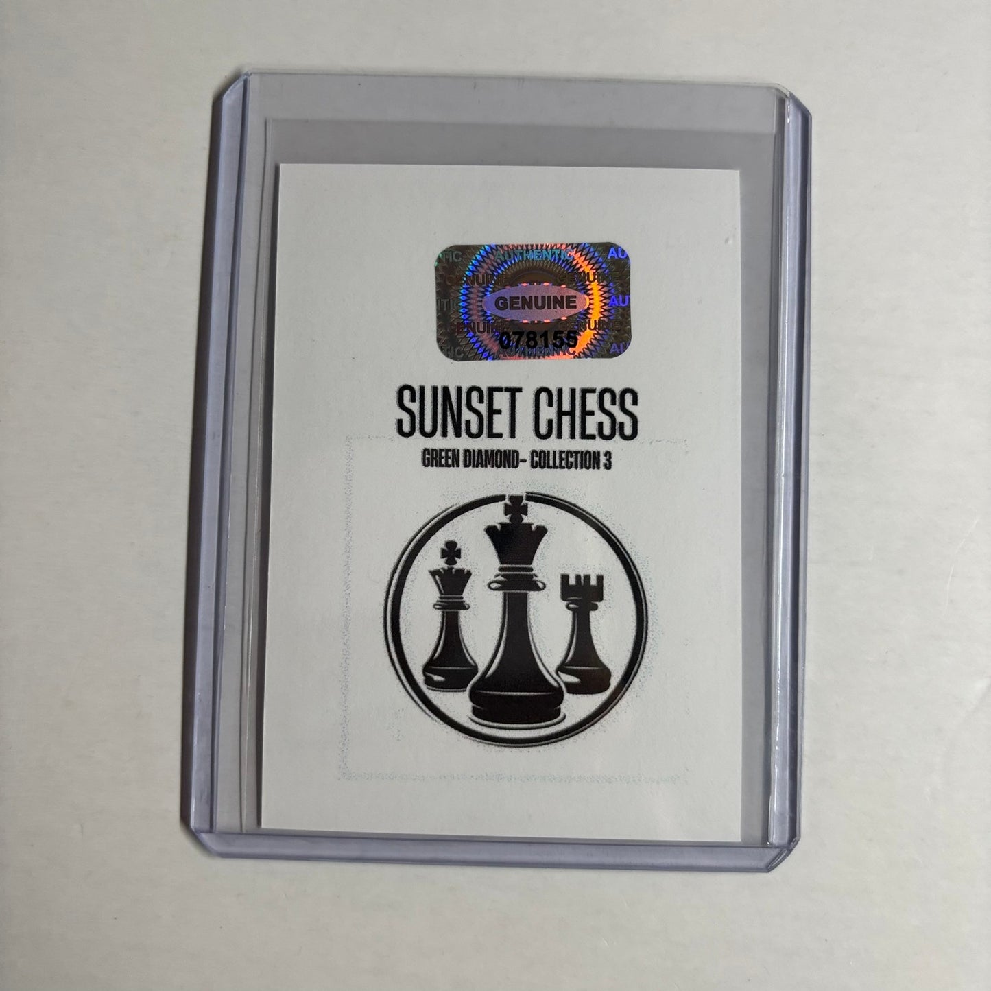 Green Diamond Collection 3 - Trading Card