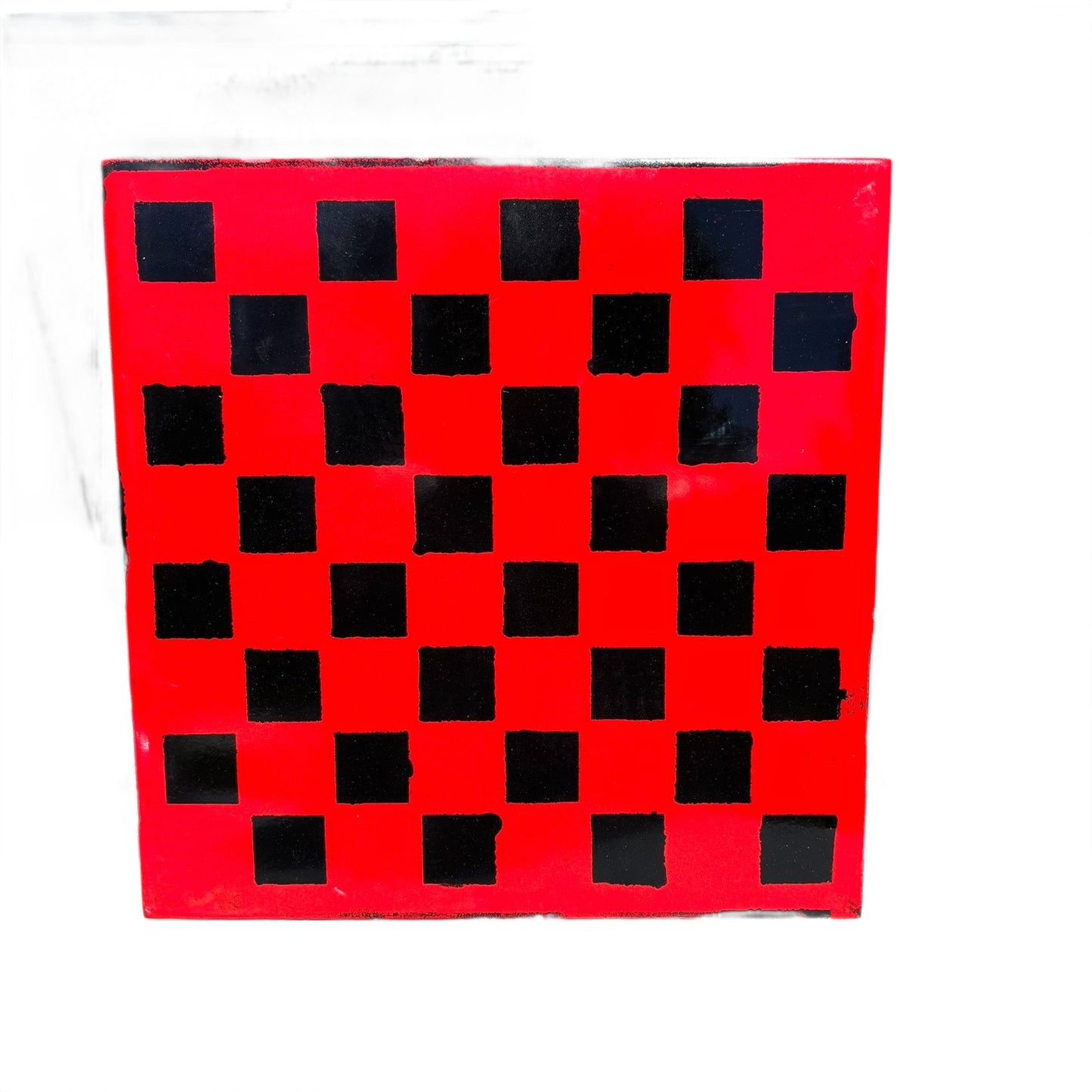 Stealth Red - Resin Coated Chess Board