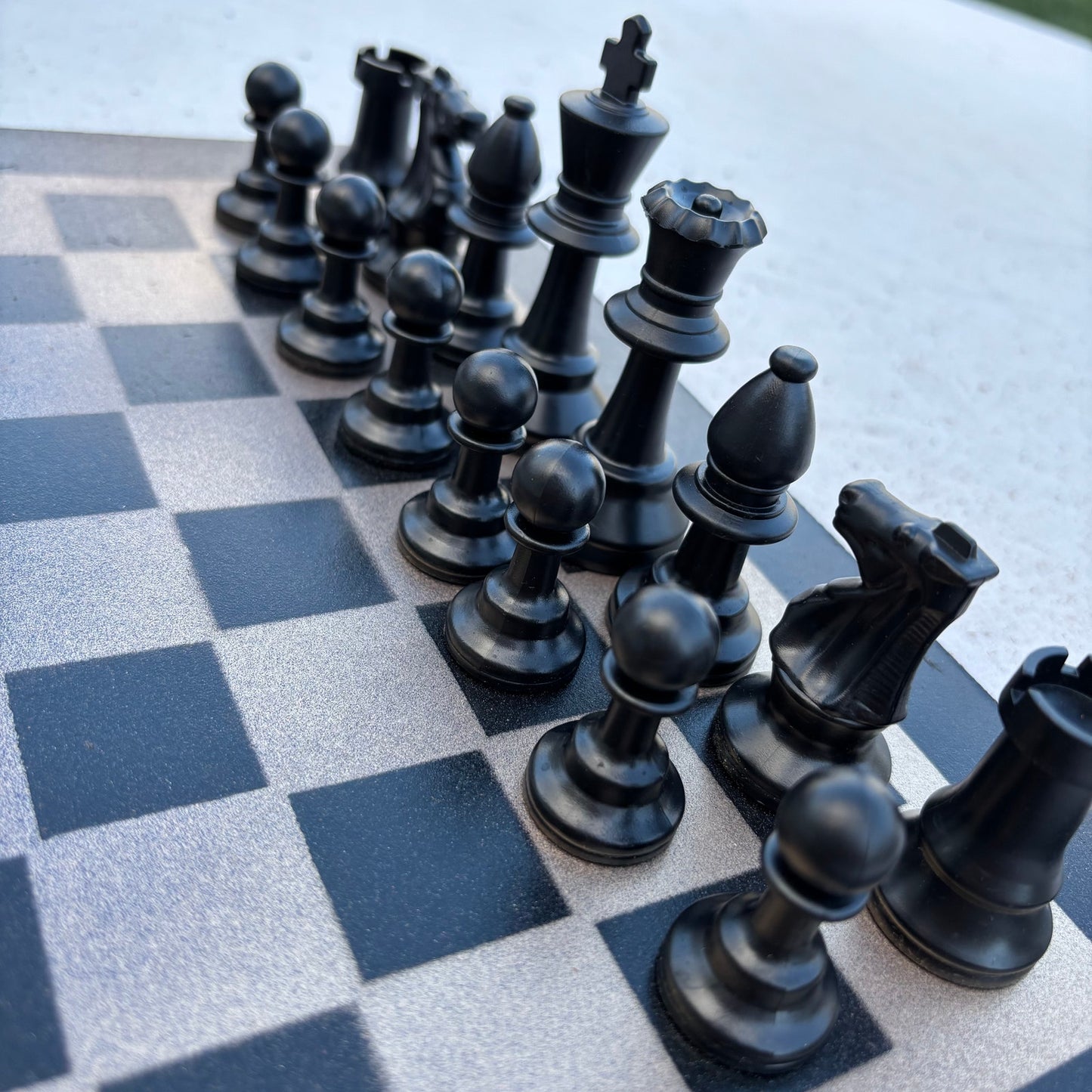 Classic Vintage - Painted Chess Set