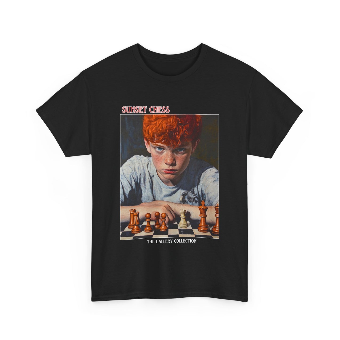 Learn Young - Black Chess T Shirt