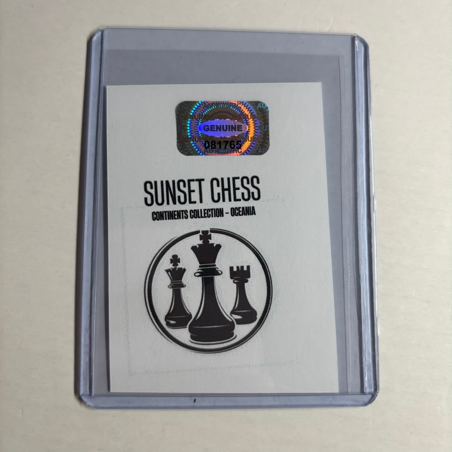 Oceania Collection - Trading Card