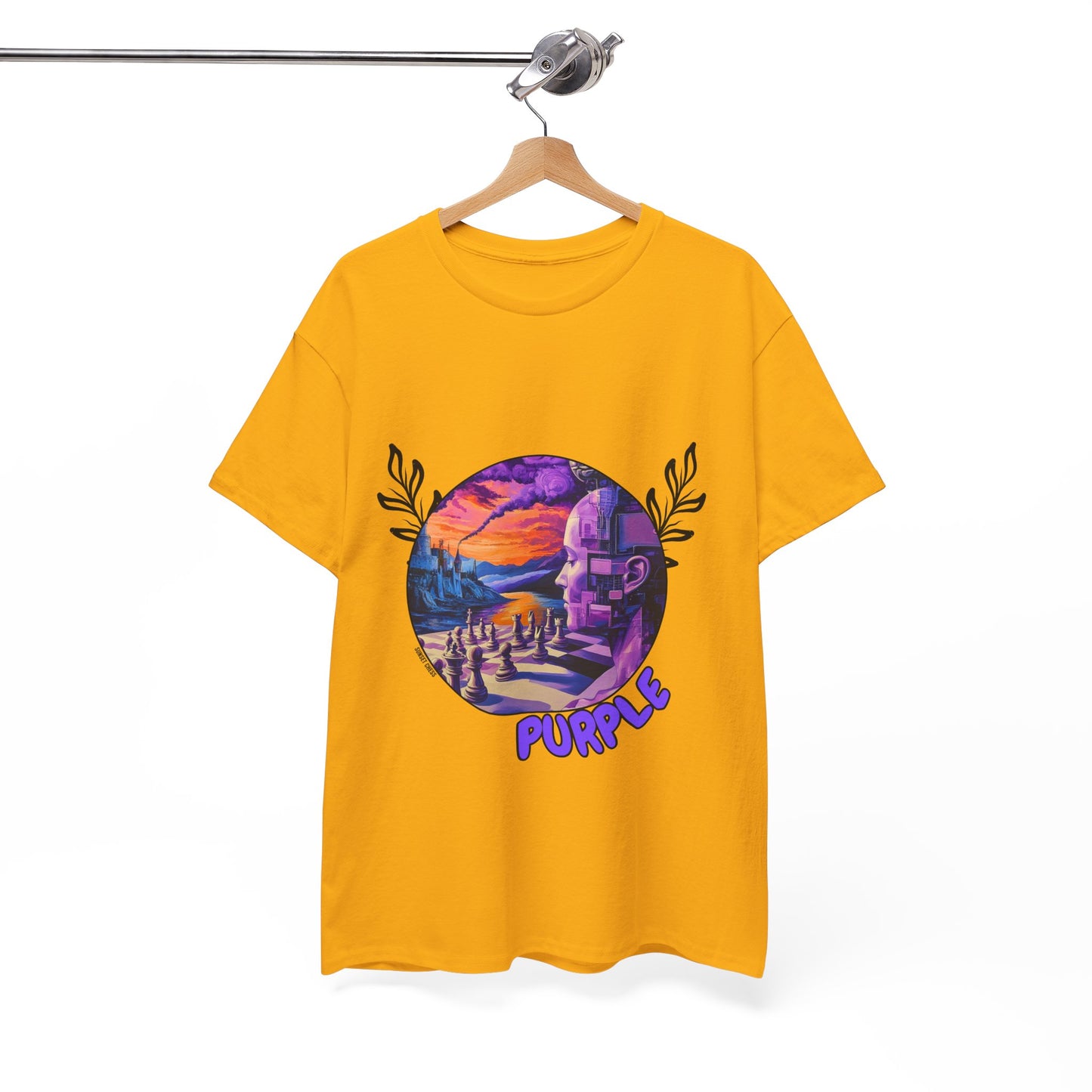 Purple Royalty - Yellow T Shirt