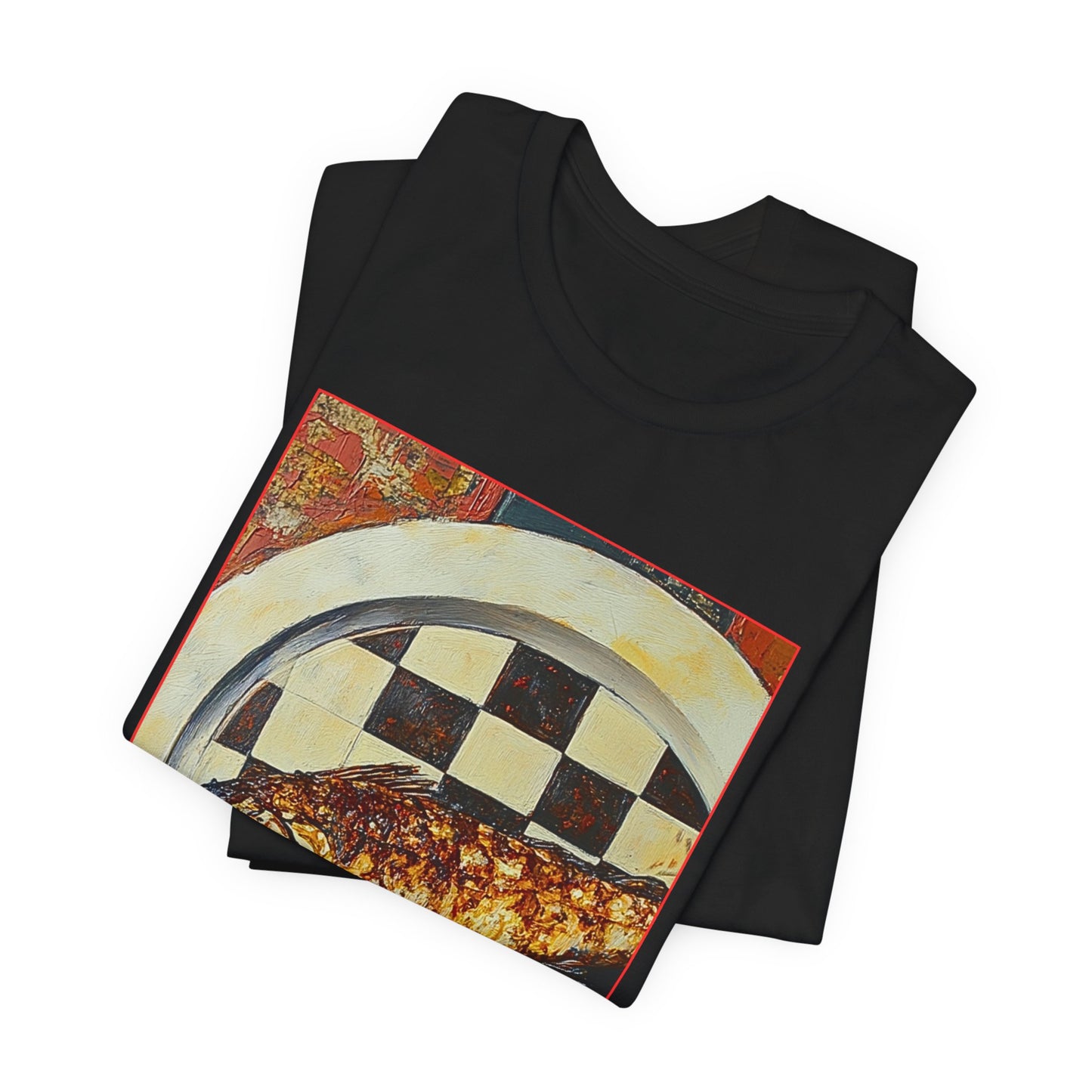 Fishy Chess - Black Chess T Shirt