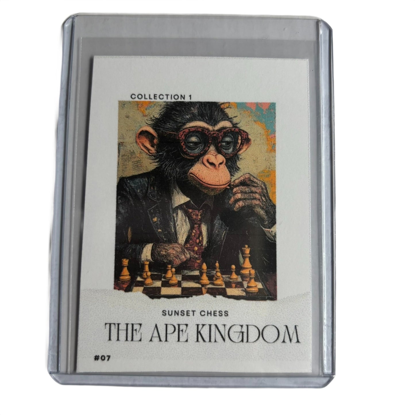 The Ape Kingdom Collection 1 Card #7 - Scrapbook Trading Card