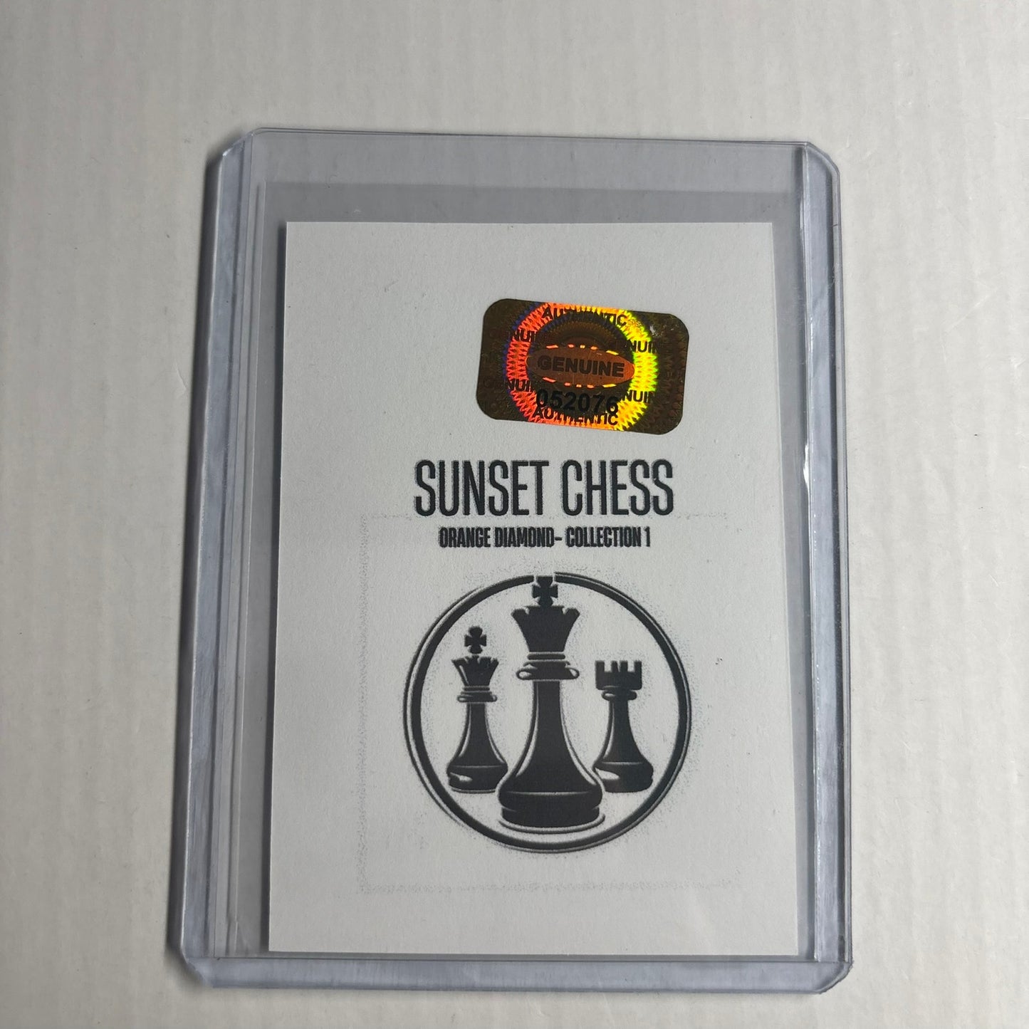 Orange Diamond Collection 1 - Trading Card