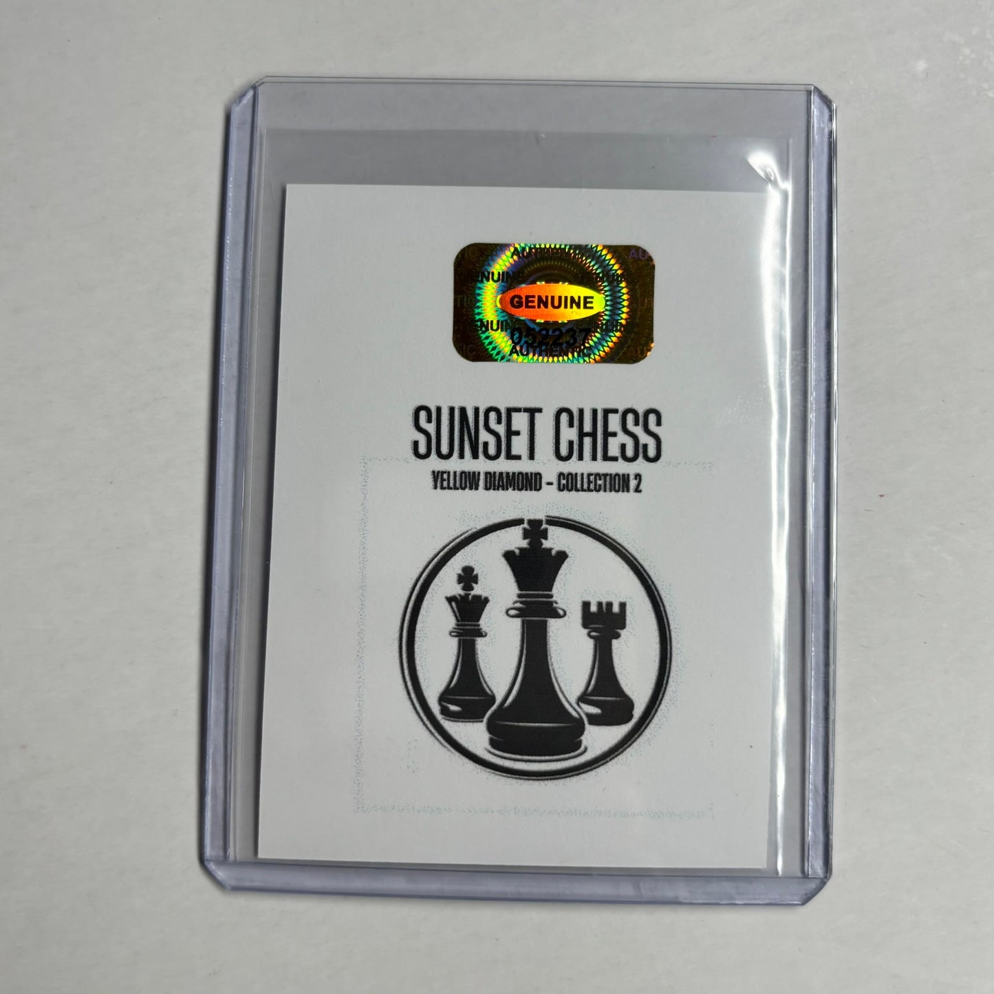 Yellow Diamond Collection 2 - Trading Card