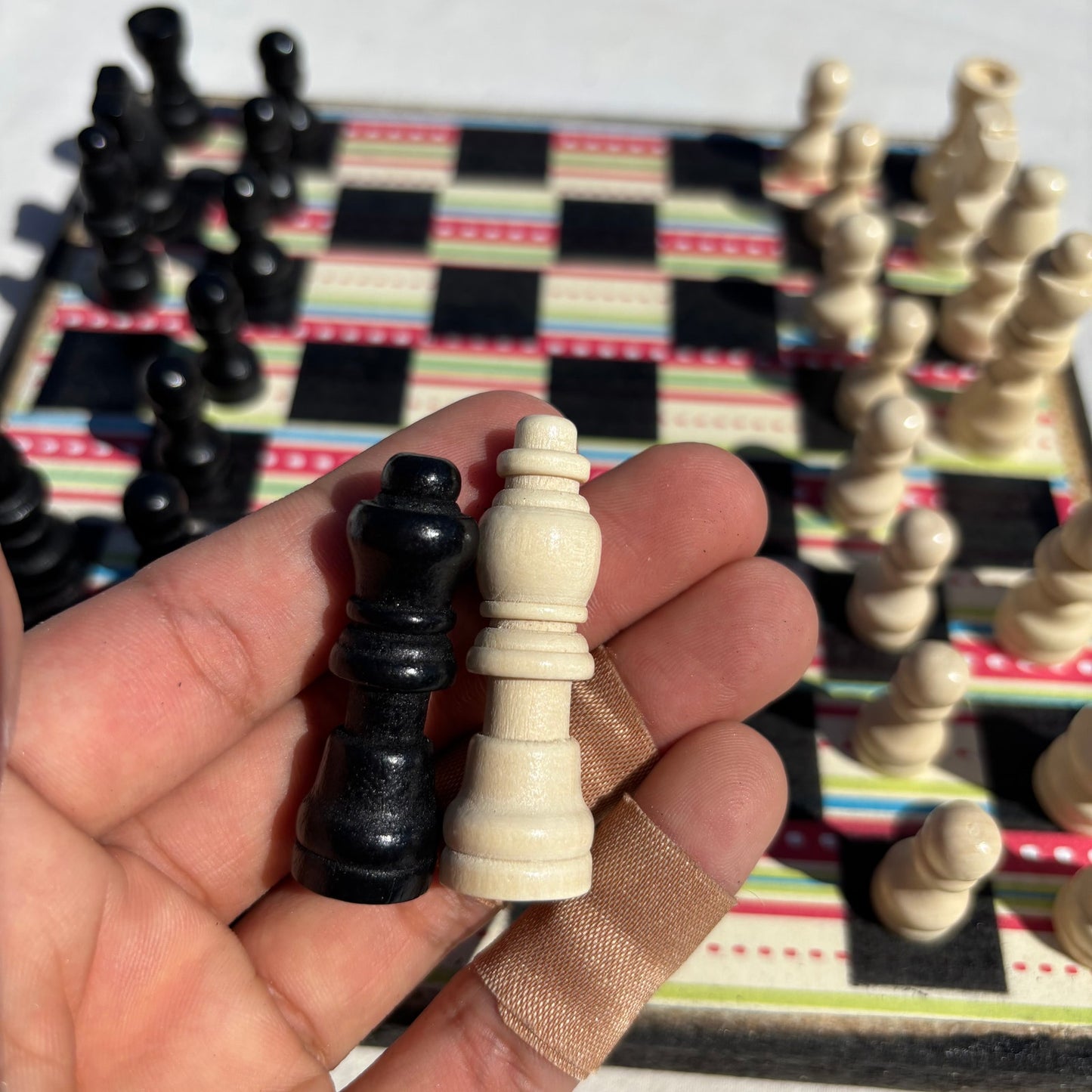 Outdoor Vibes - Scrapbook Chess Set