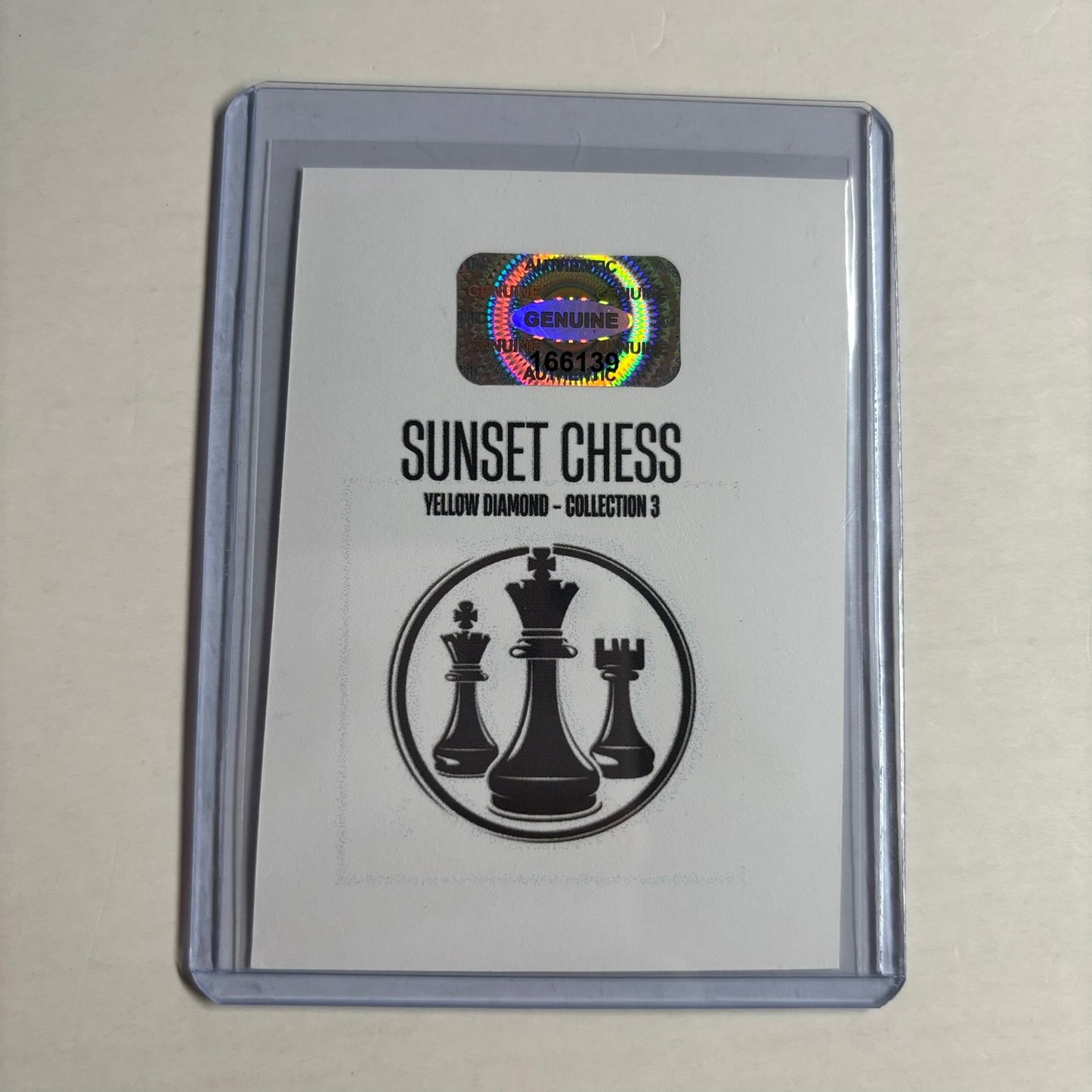 Yellow Diamond Collection 3 - Trading Card